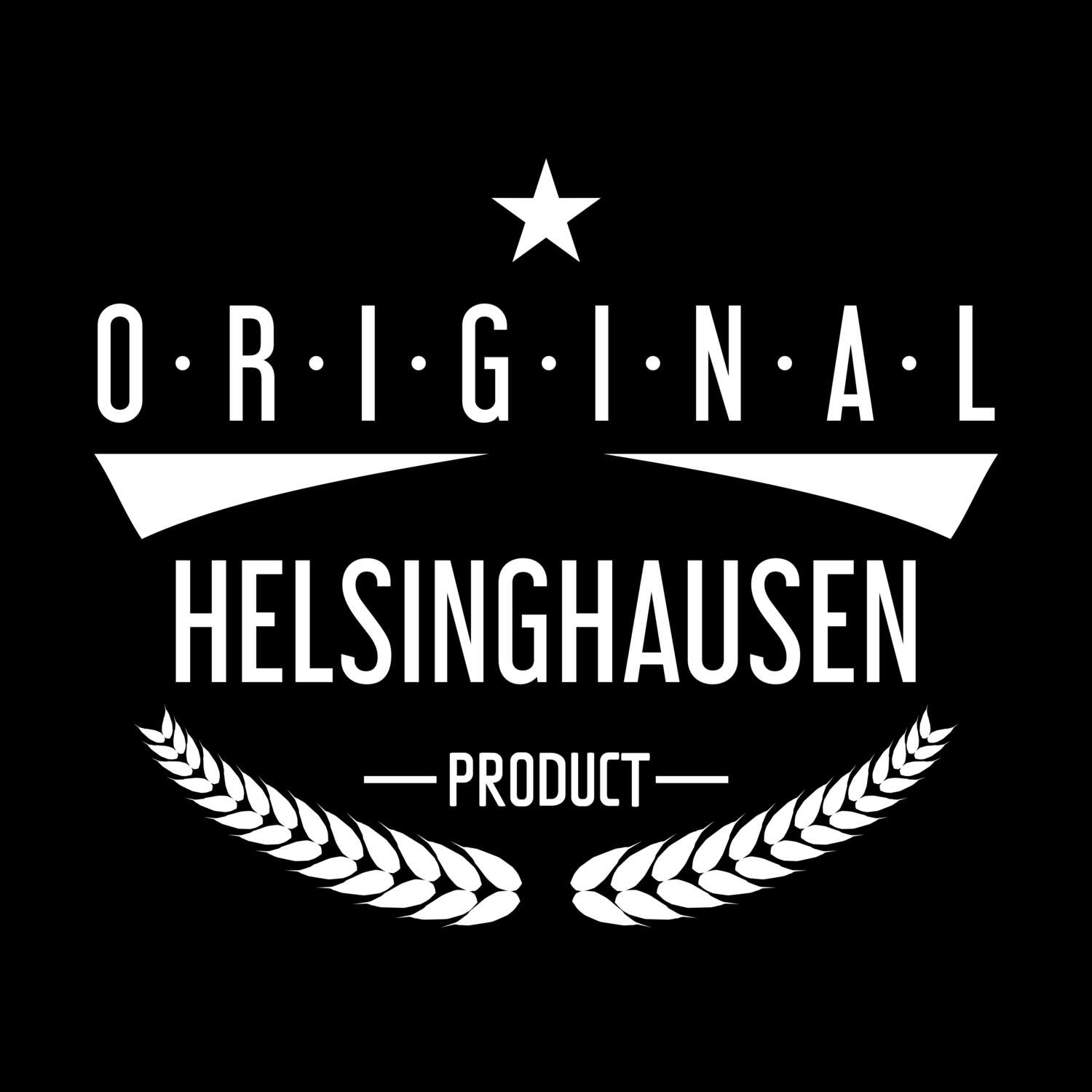 T-Shirt »Original Product« für den Ort »Helsinghausen«