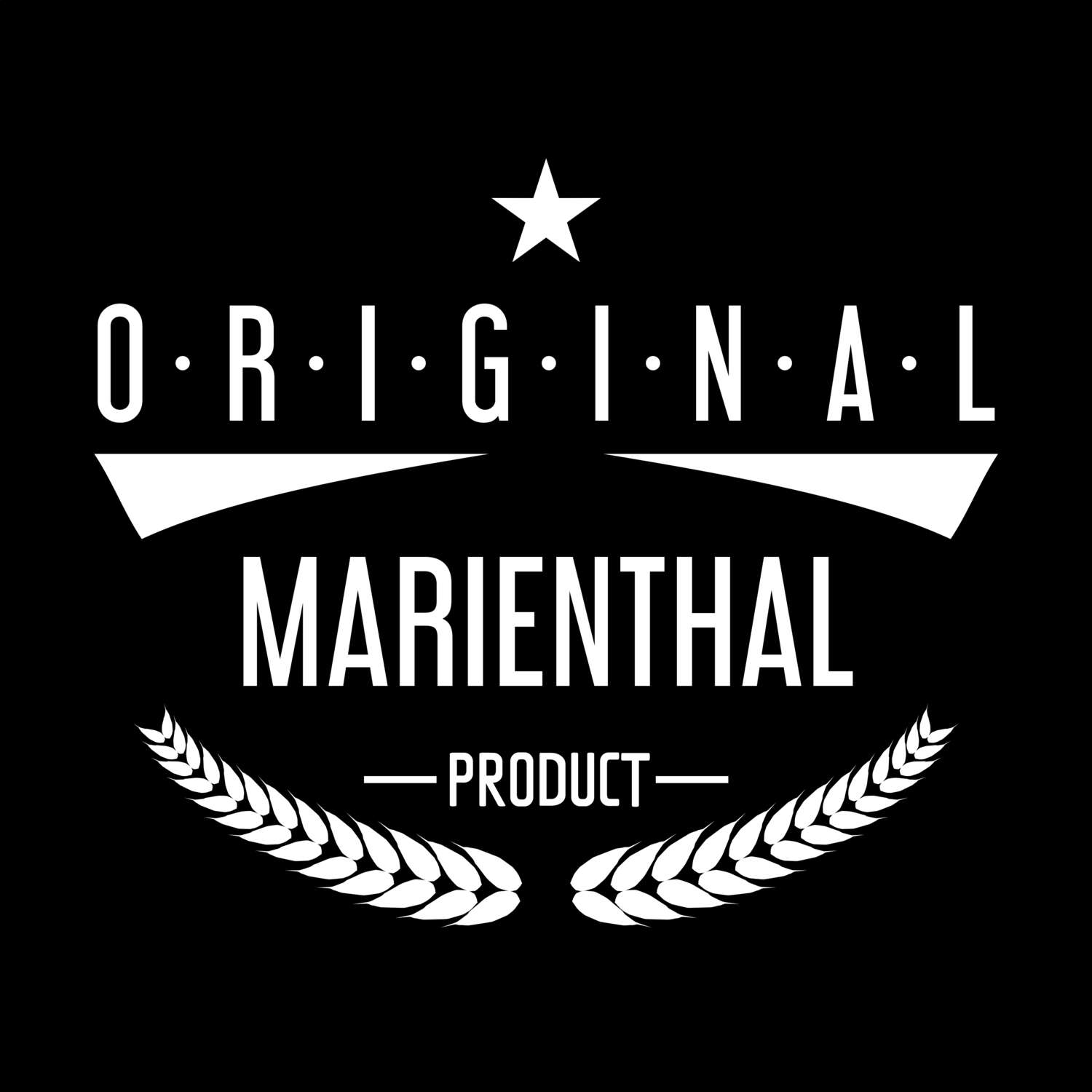 T-Shirt »Original Product« für den Ort »Marienthal«