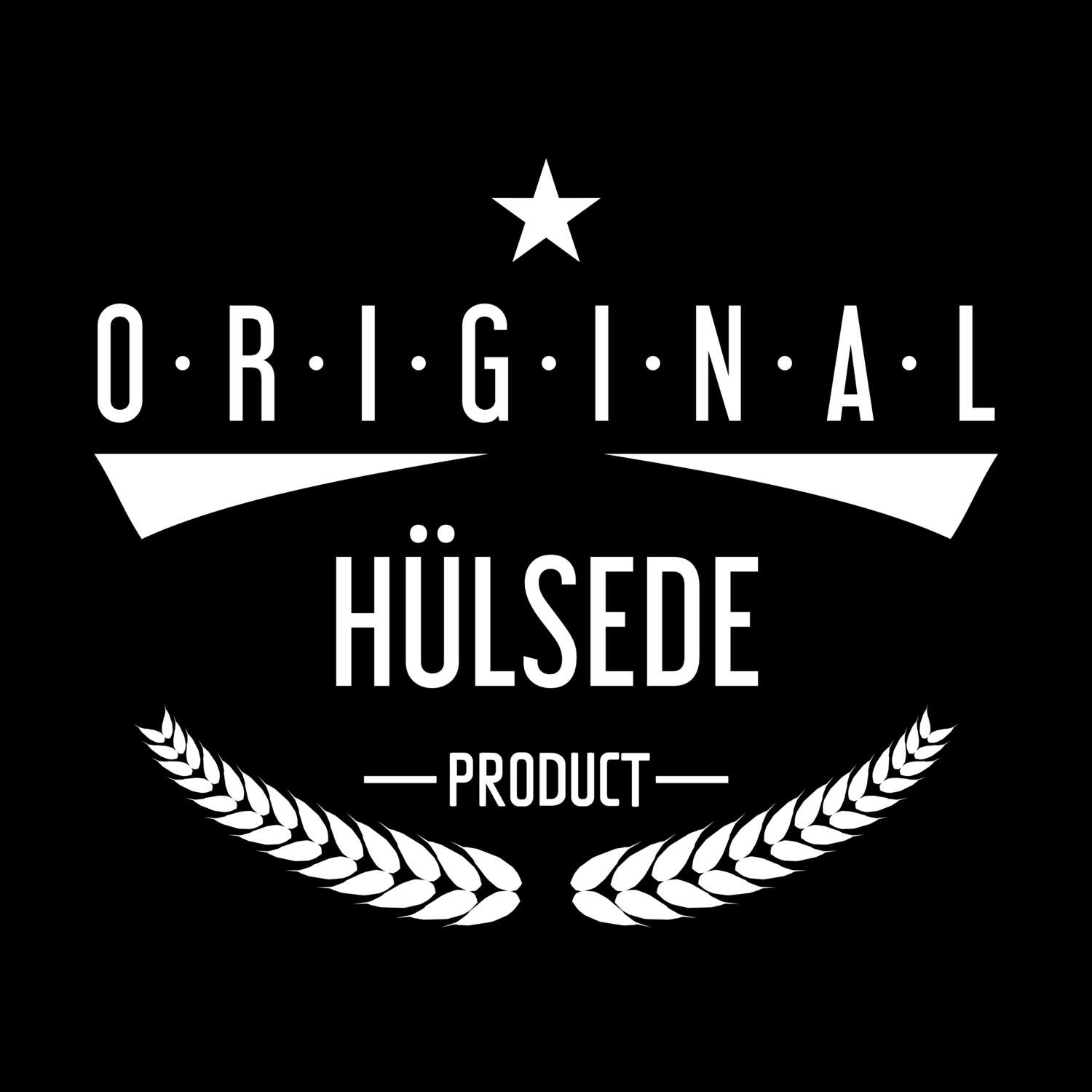 T-Shirt »Original Product« für den Ort »Hülsede«