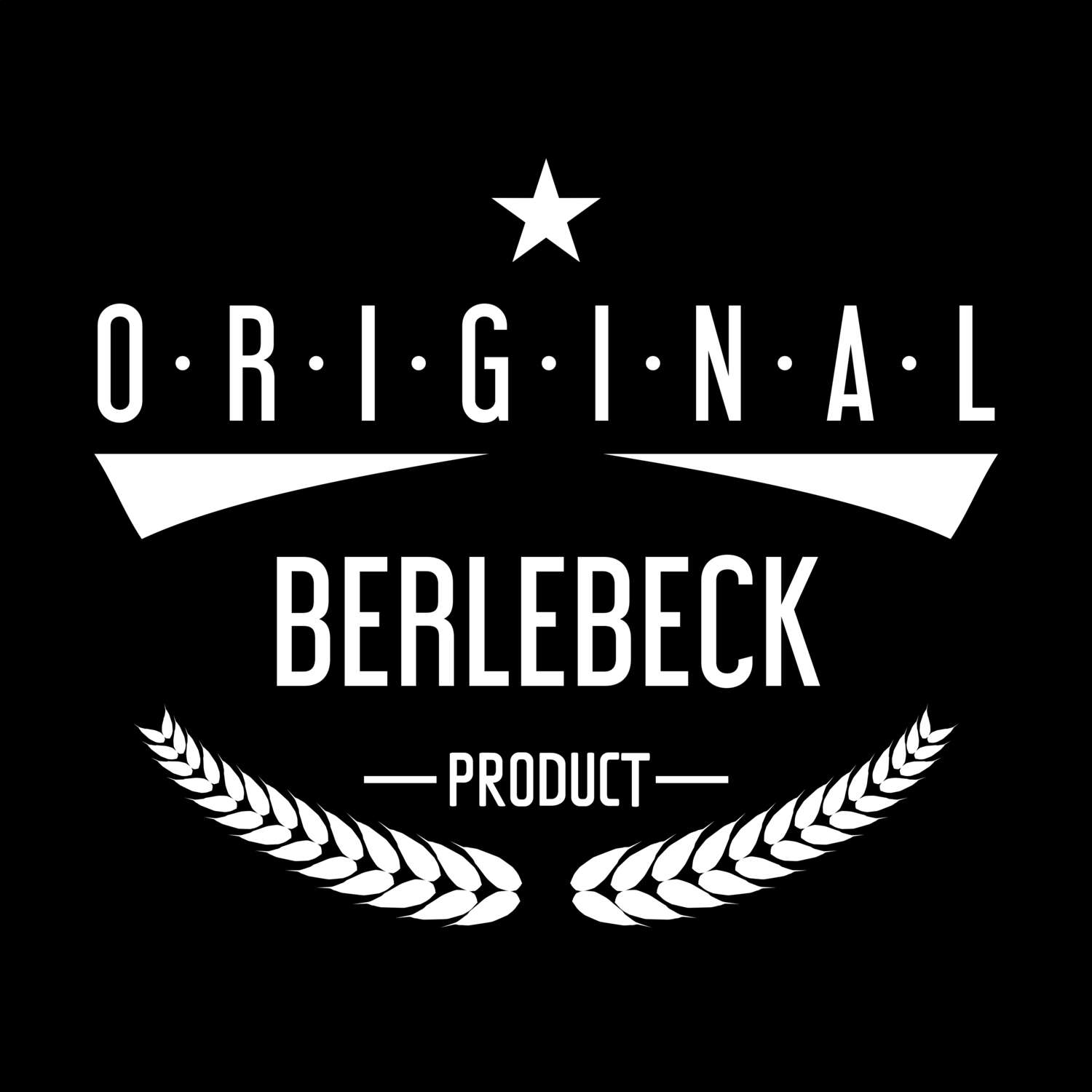 T-Shirt »Original Product« für den Ort »Berlebeck«