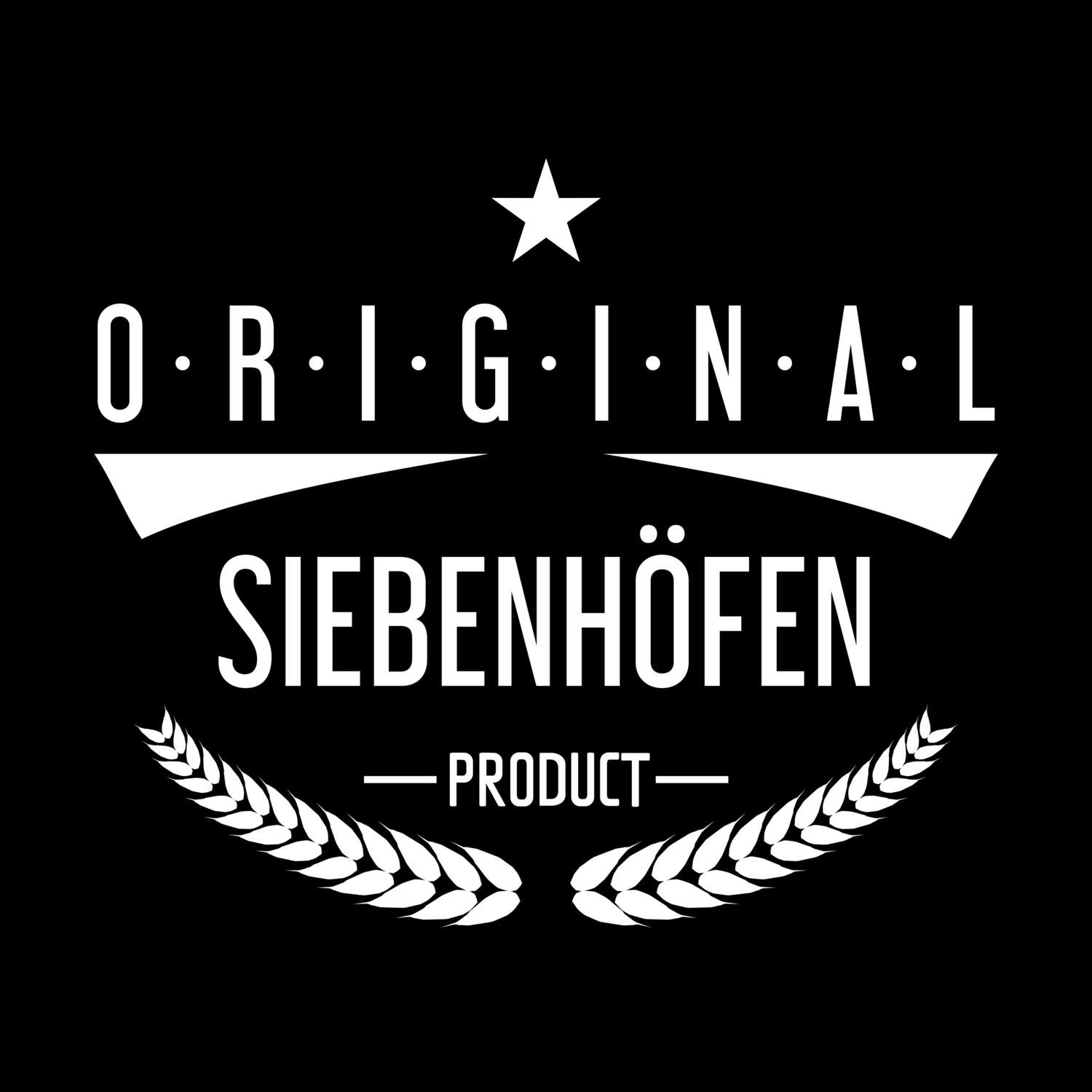 T-Shirt »Original Product« für den Ort »Siebenhöfen«