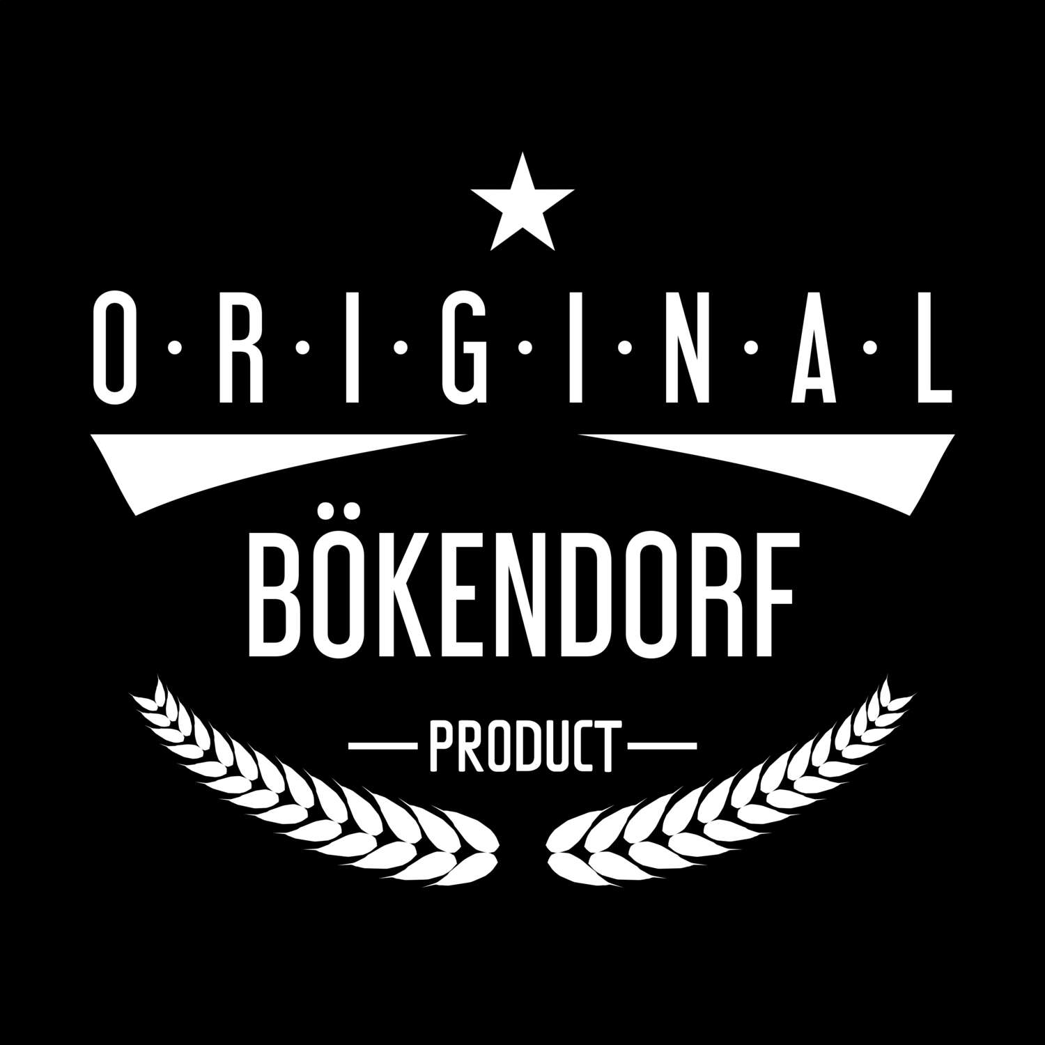 T-Shirt »Original Product« für den Ort »Bökendorf«