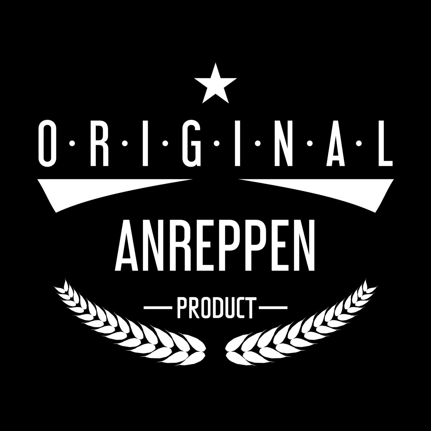 T-Shirt »Original Product« für den Ort »Anreppen«