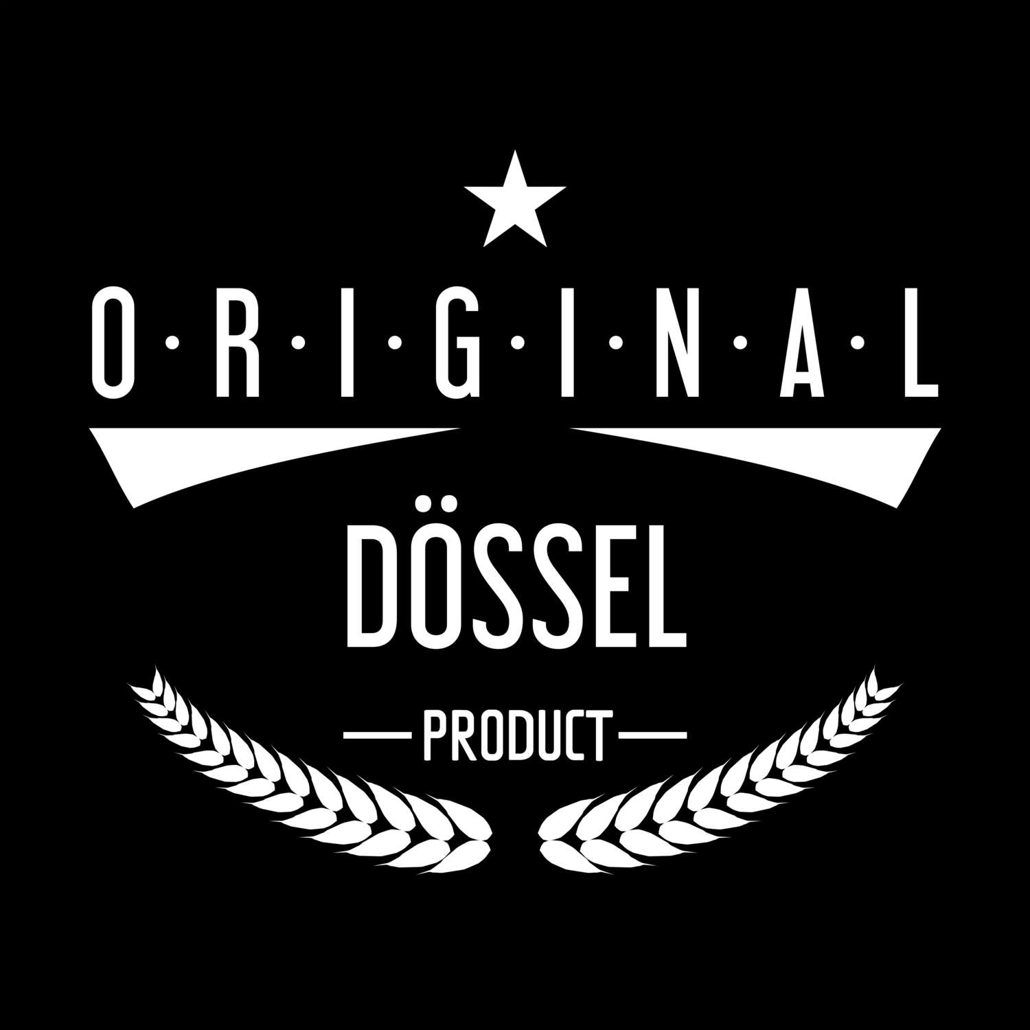T-Shirt »Original Product« für den Ort »Dössel«