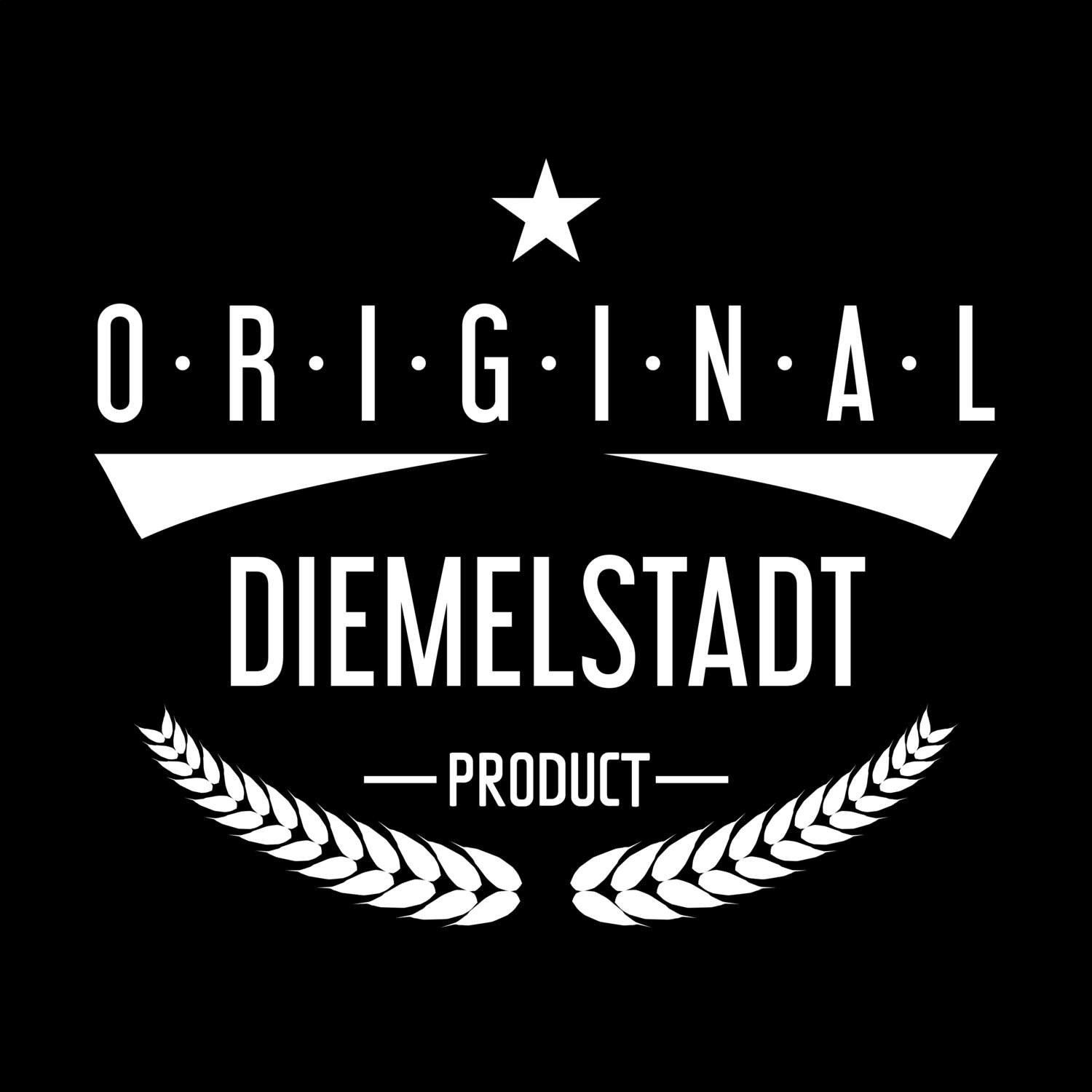 T-Shirt »Original Product« für den Ort »Diemelstadt«