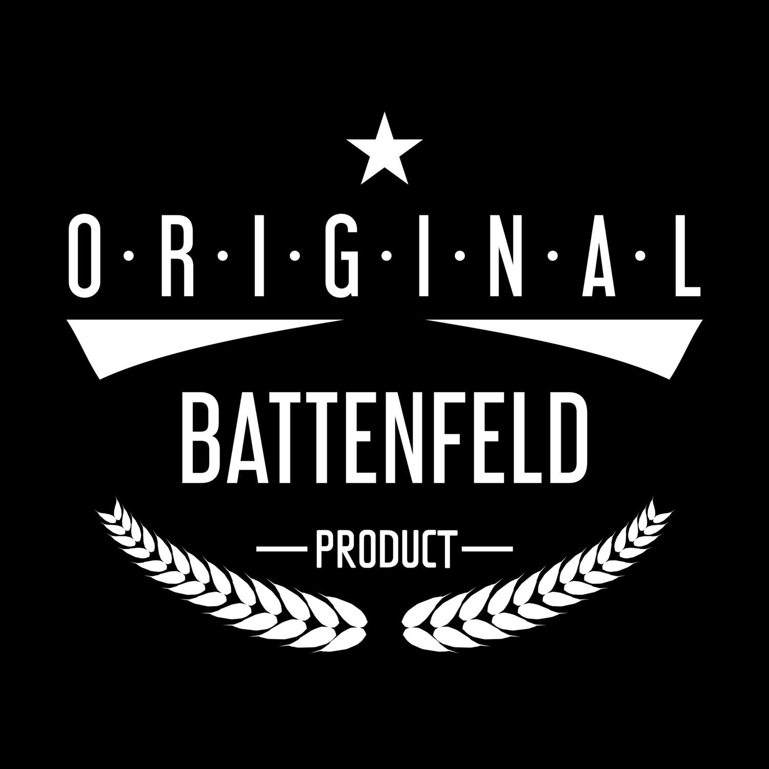 T-Shirt »Original Product« für den Ort »Battenfeld«