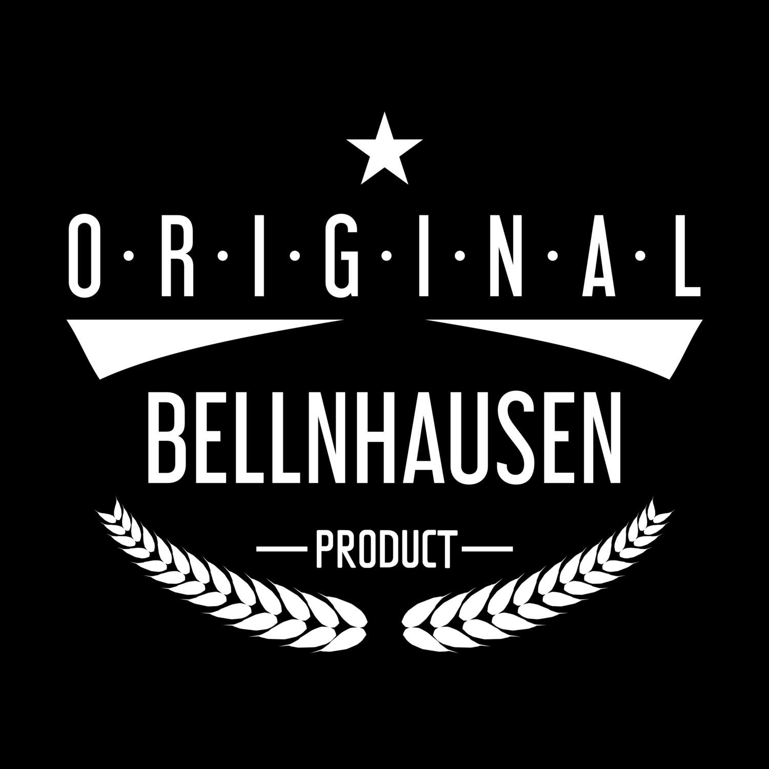 T-Shirt »Original Product« für den Ort »Bellnhausen«