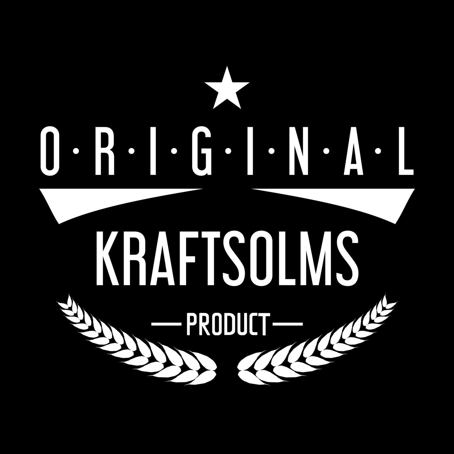 T-Shirt »Original Product« für den Ort »Kraftsolms«