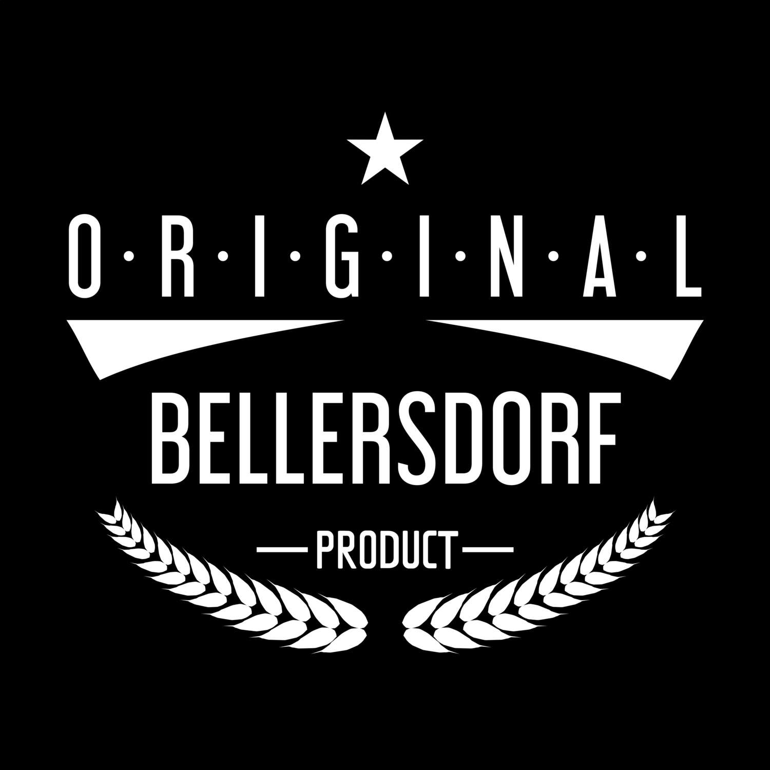 T-Shirt »Original Product« für den Ort »Bellersdorf«