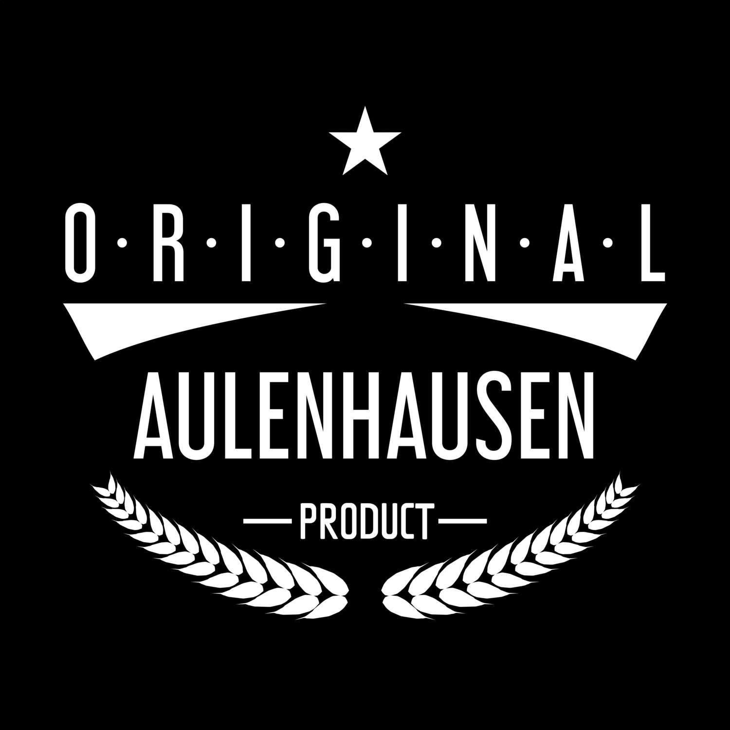 T-Shirt »Original Product« für den Ort »Aulenhausen«