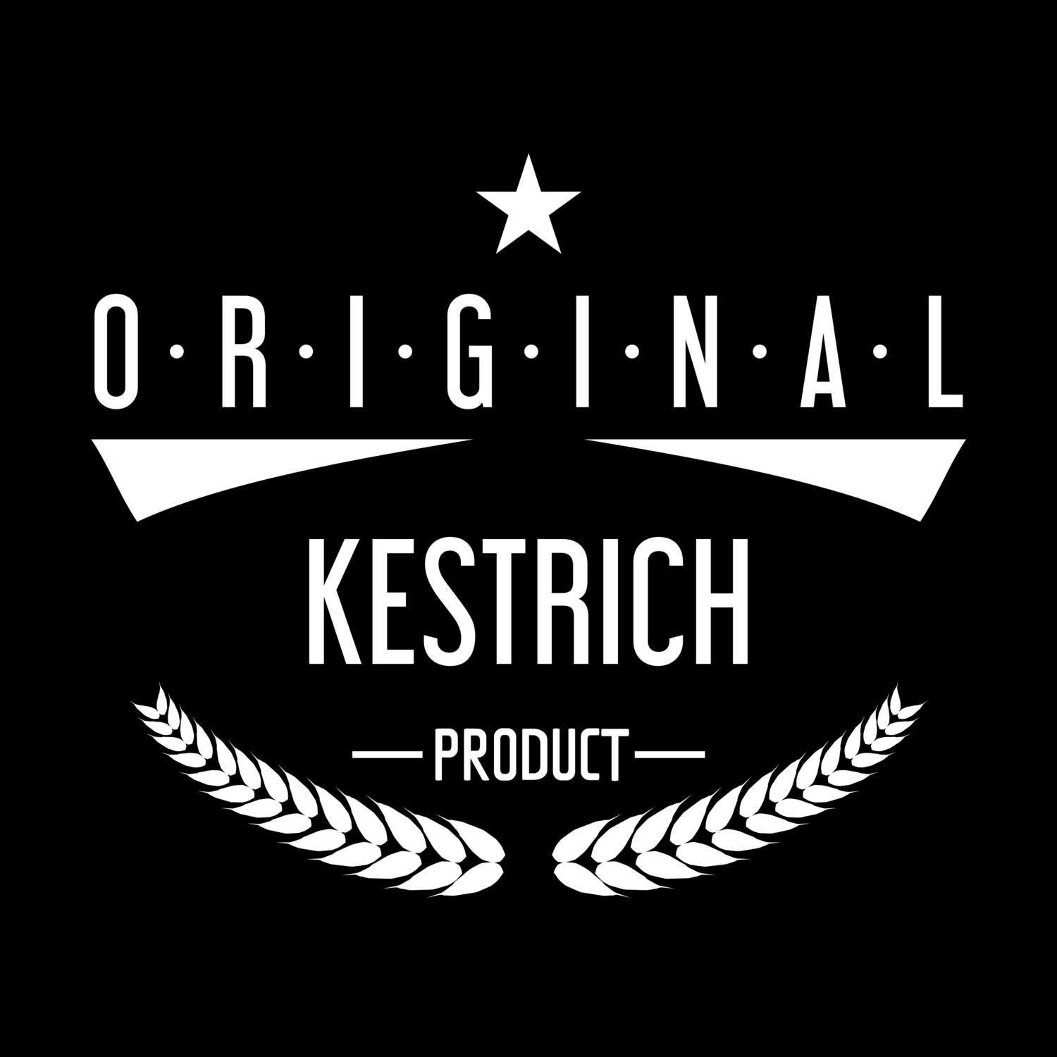 T-Shirt »Original Product« für den Ort »Kestrich«