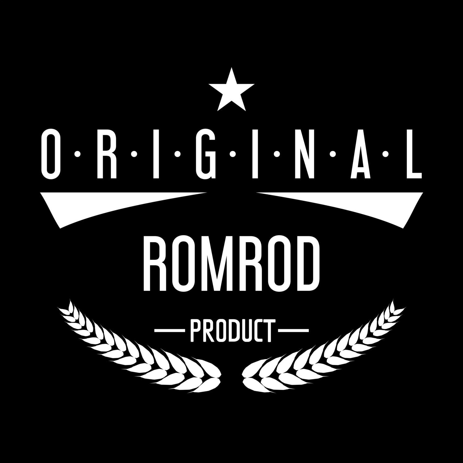 T-Shirt »Original Product« für den Ort »Romrod«