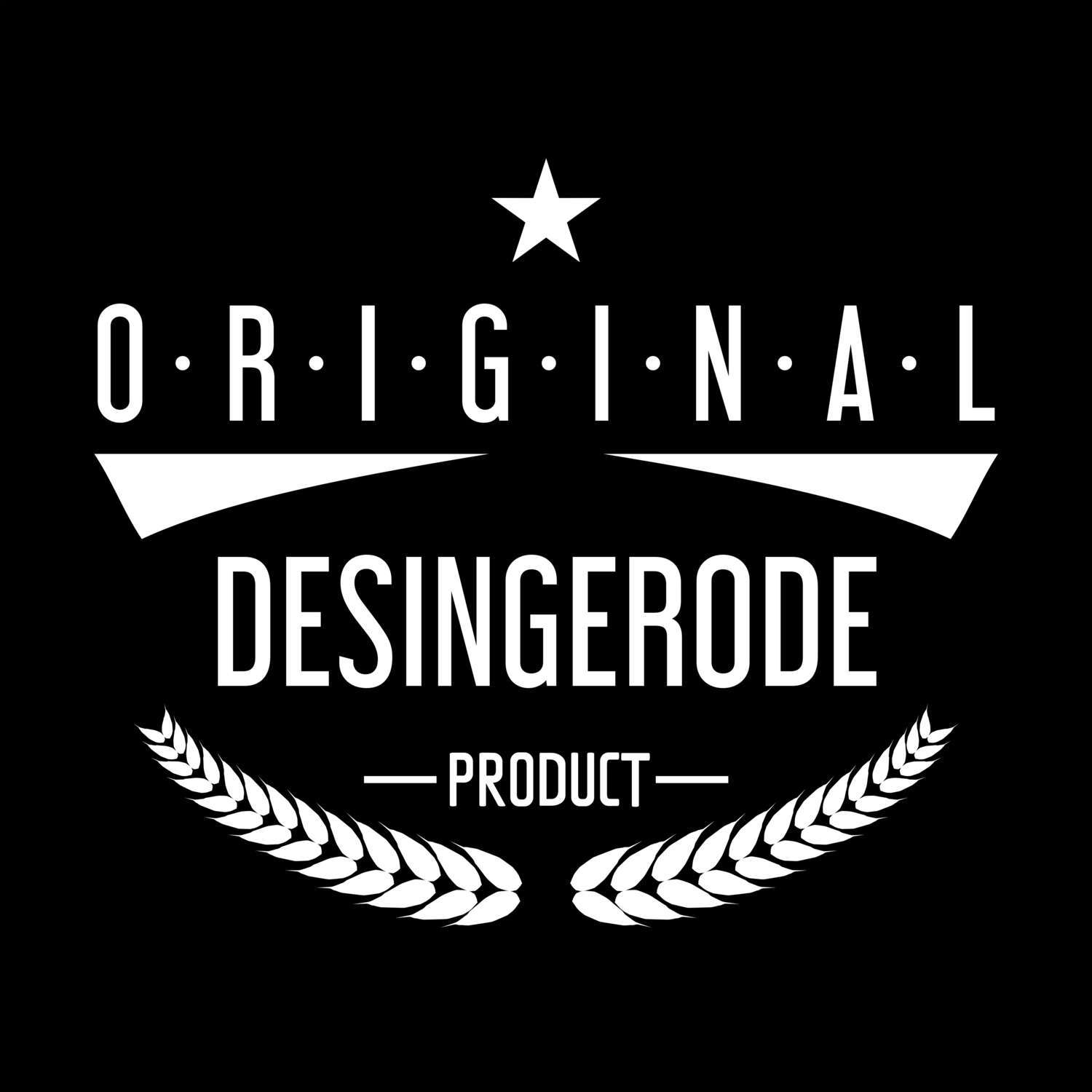 T-Shirt »Original Product« für den Ort »Desingerode«