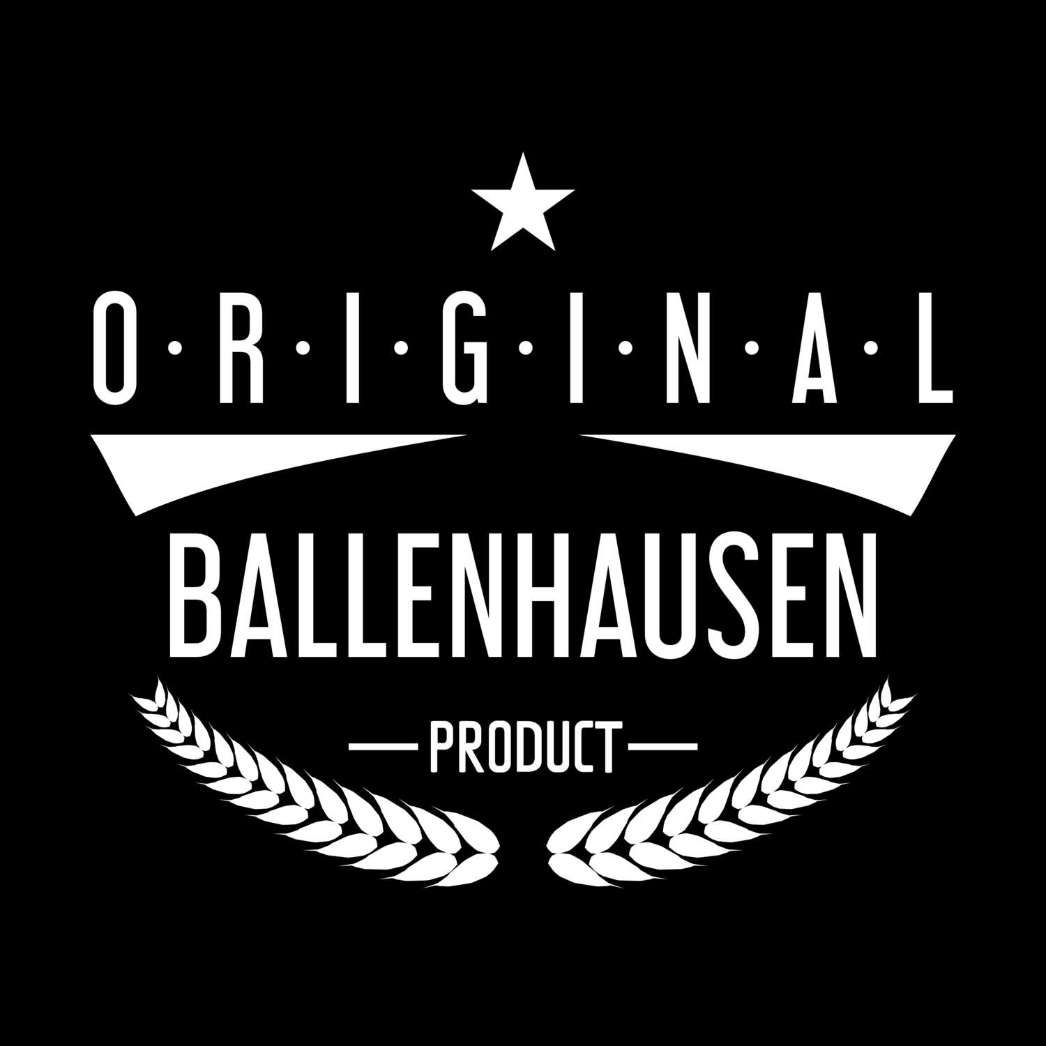 T-Shirt »Original Product« für den Ort »Ballenhausen«