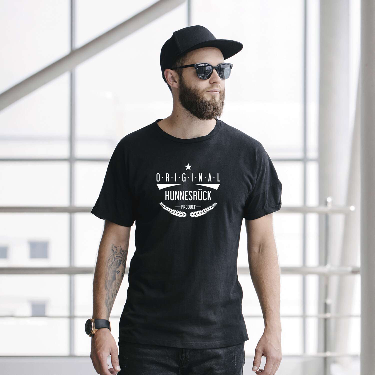T-Shirt »Original Product« für den Ort »Hunnesrück«