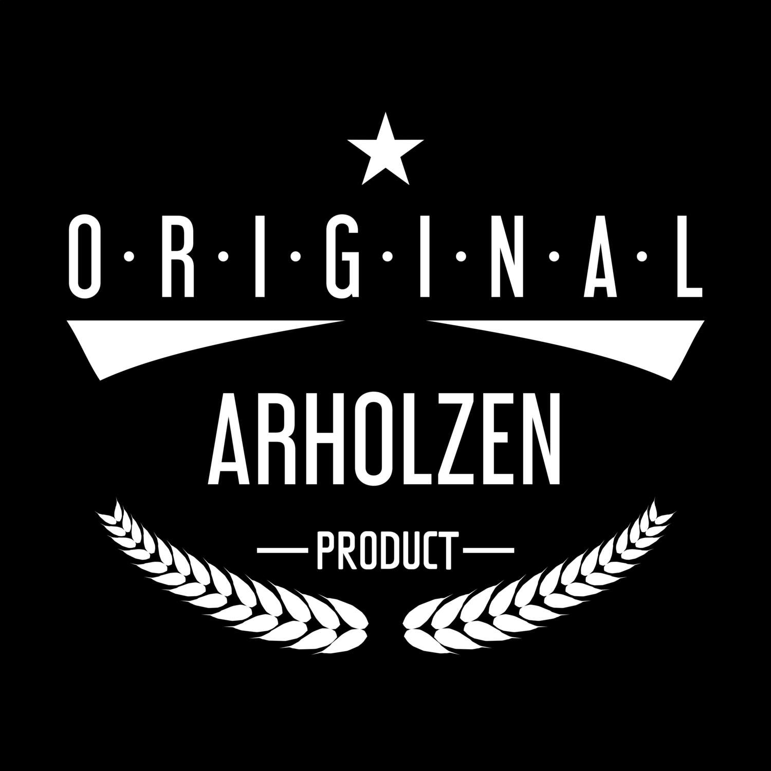 T-Shirt »Original Product« für den Ort »Arholzen«