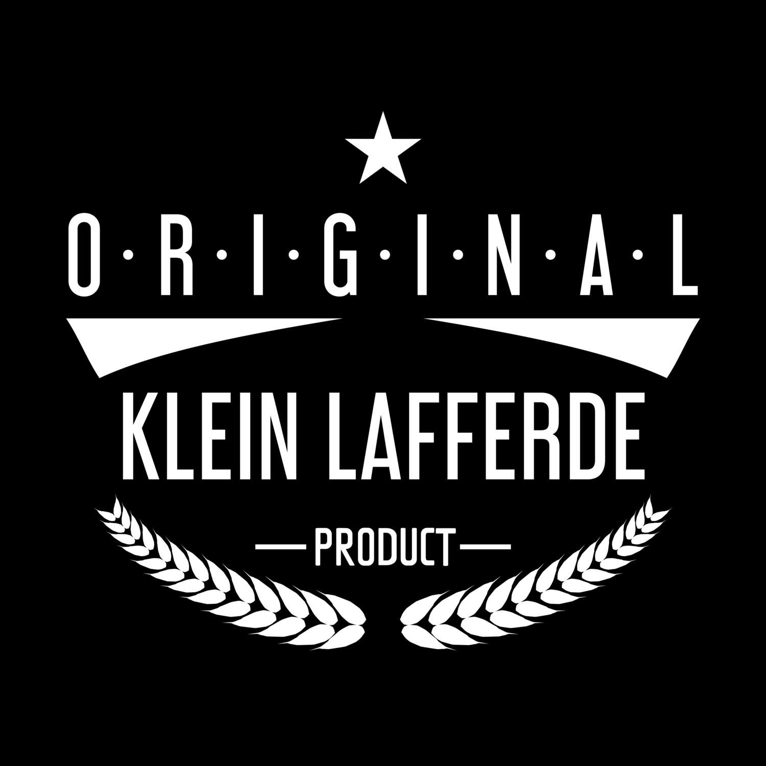 T-Shirt »Original Product« für den Ort »Klein Lafferde«