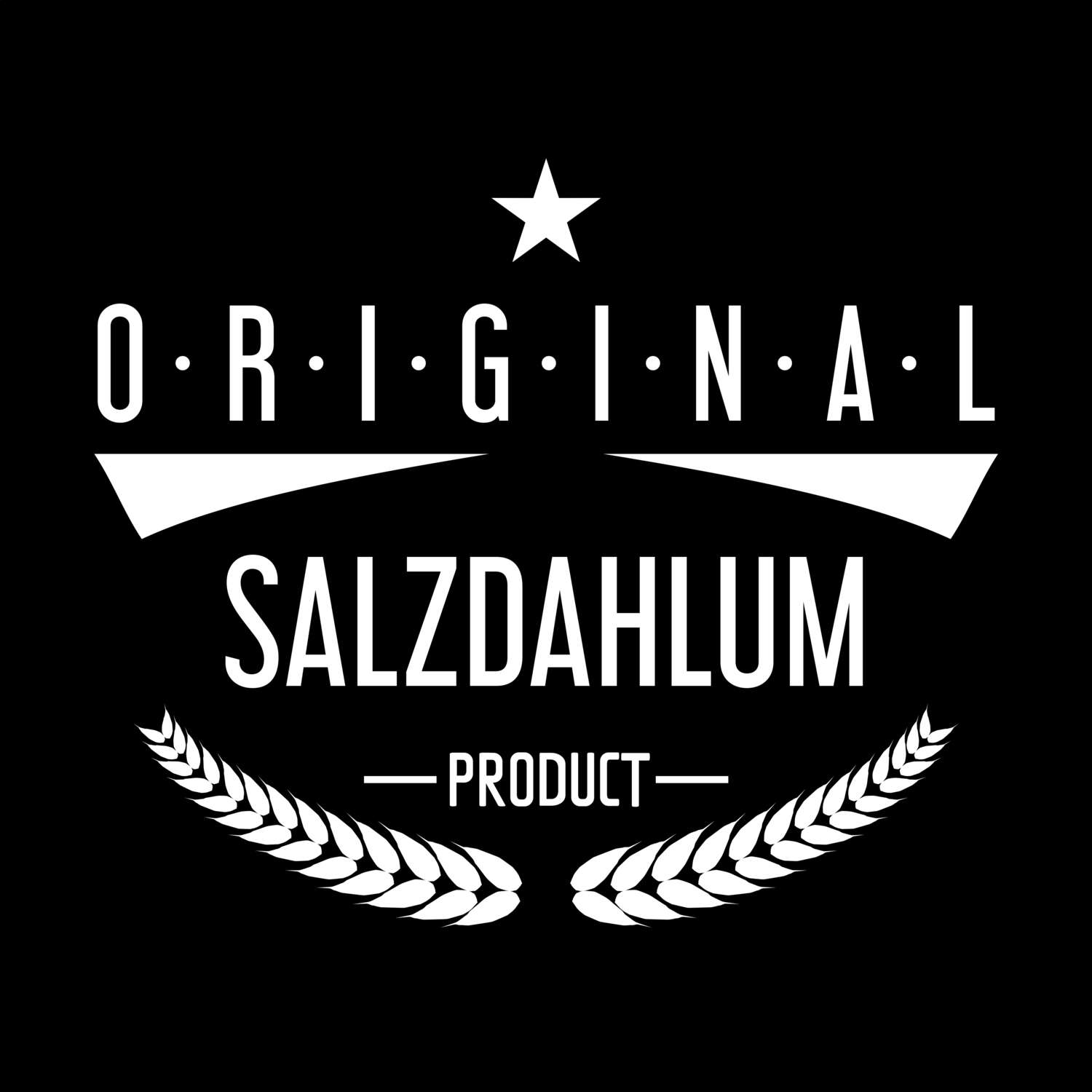 T-Shirt »Original Product« für den Ort »Salzdahlum«