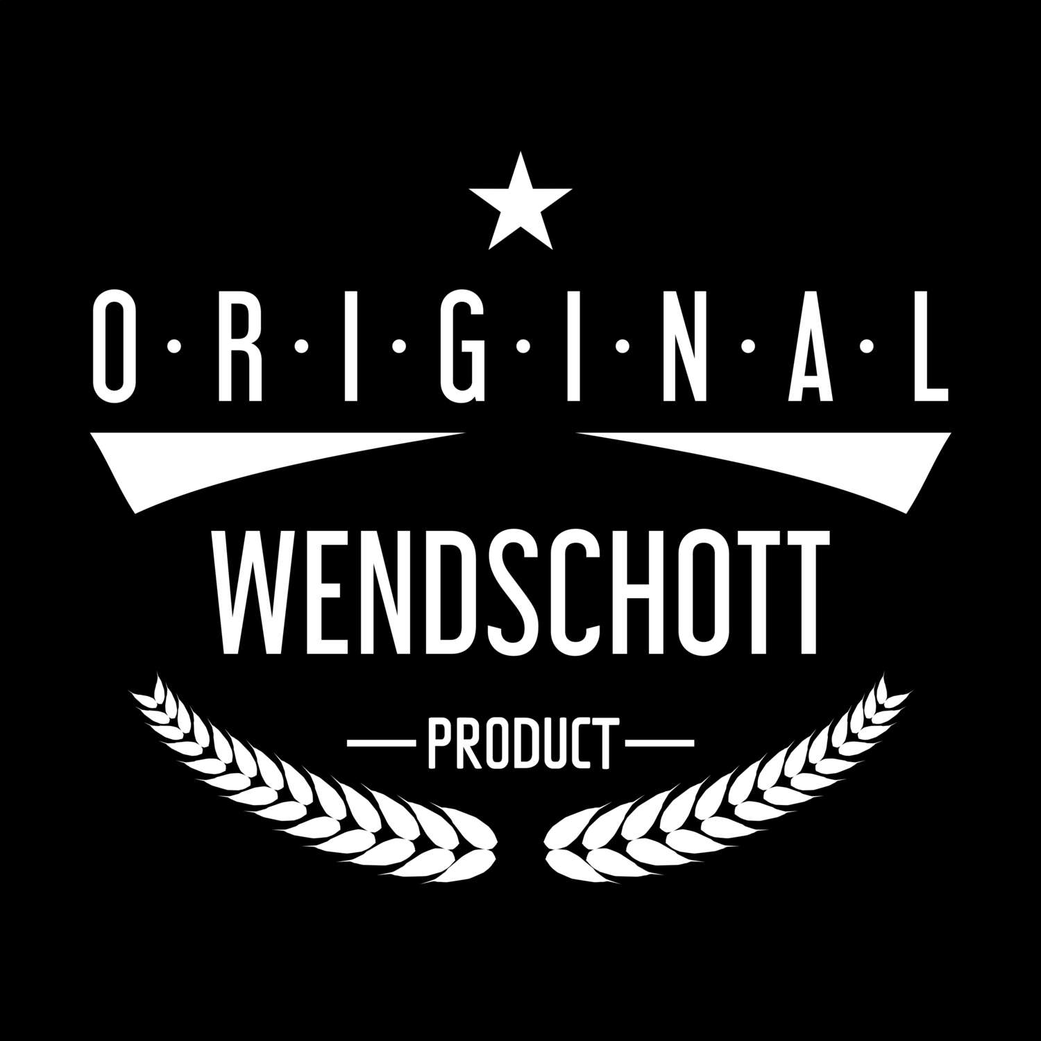 T-Shirt »Original Product« für den Ort »Wendschott«