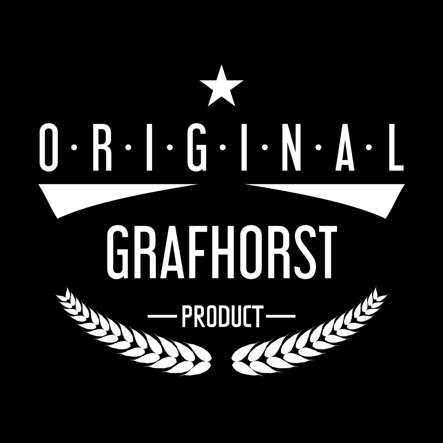 T-Shirt »Original Product« für den Ort »Grafhorst«