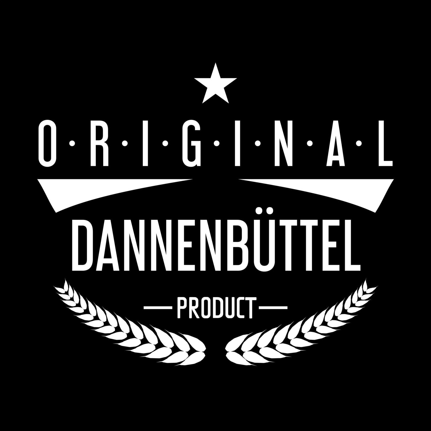 T-Shirt »Original Product« für den Ort »Dannenbüttel«