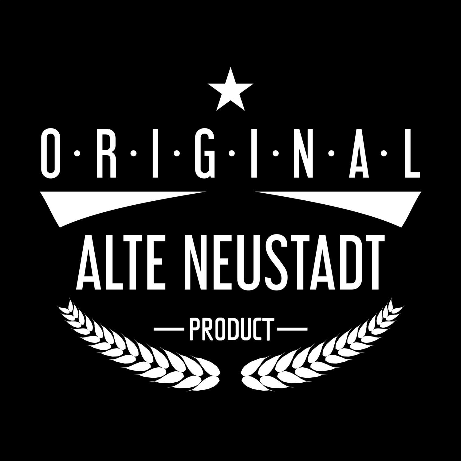 T-Shirt »Original Product« für den Ort »Alte Neustadt«