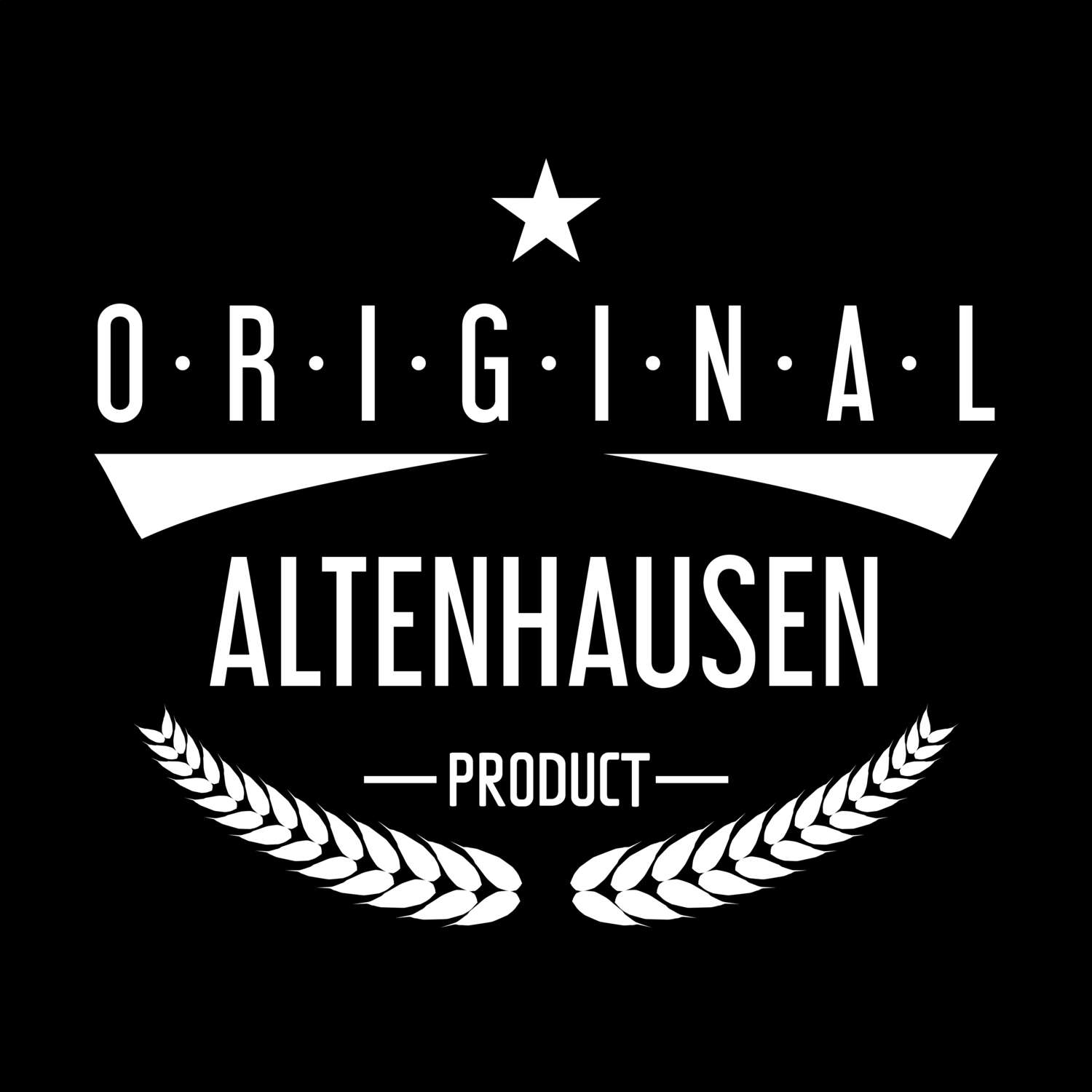 T-Shirt »Original Product« für den Ort »Altenhausen«