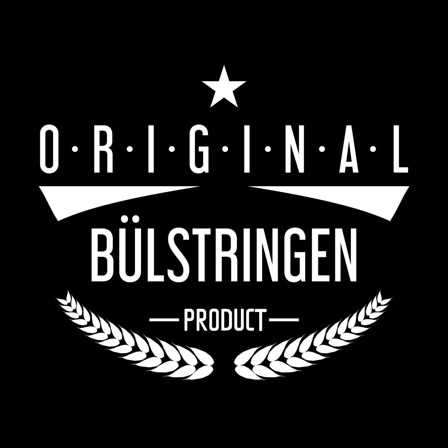 T-Shirt »Original Product« für den Ort »Bülstringen«