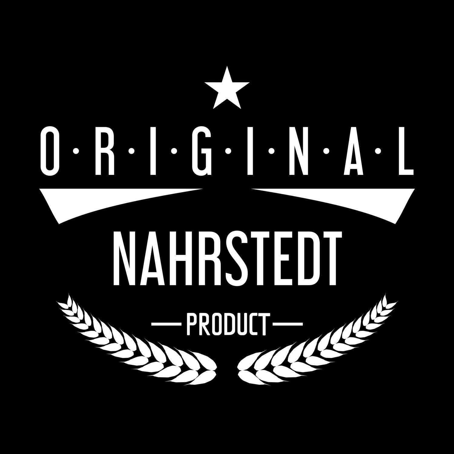 T-Shirt »Original Product« für den Ort »Nahrstedt«