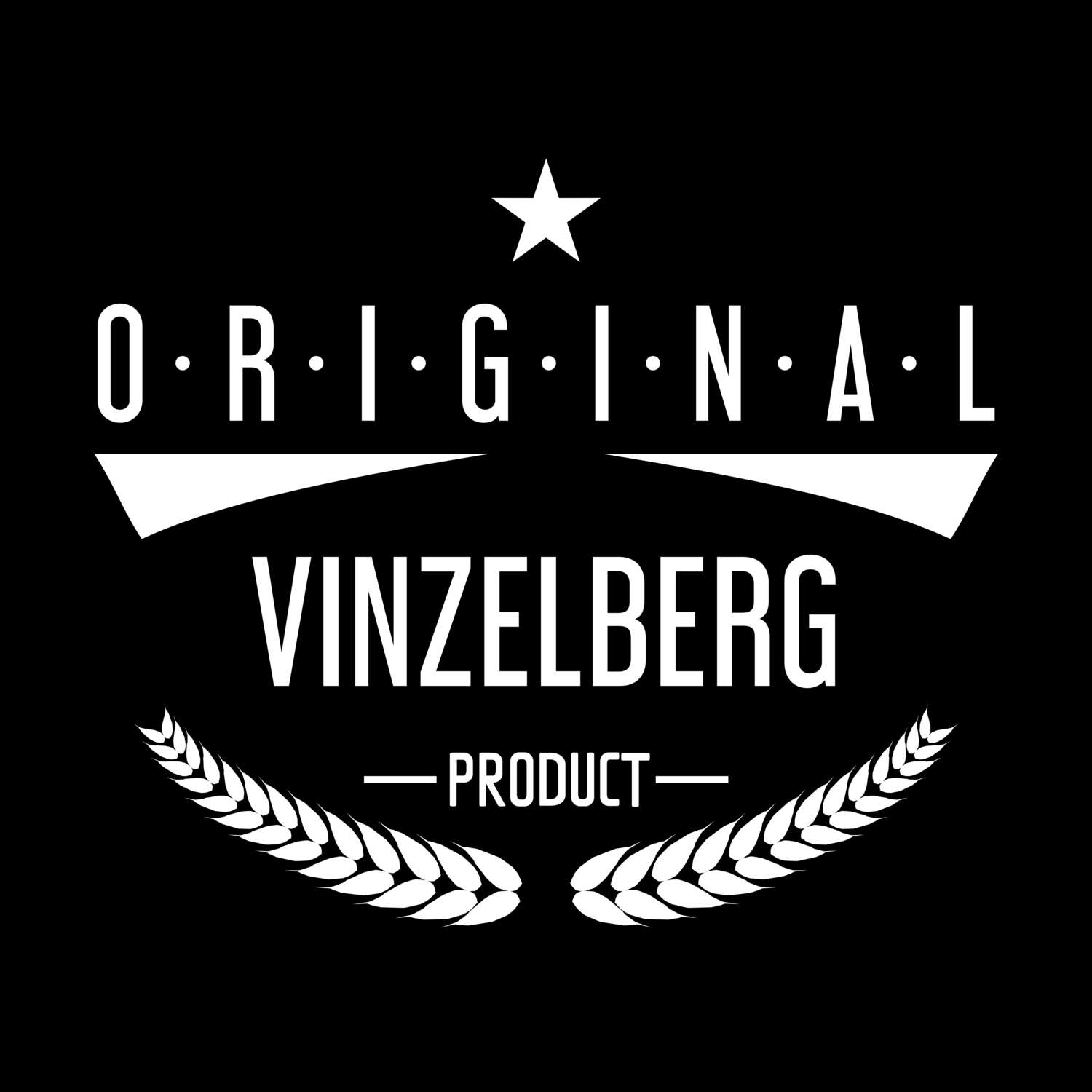 T-Shirt »Original Product« für den Ort »Vinzelberg«