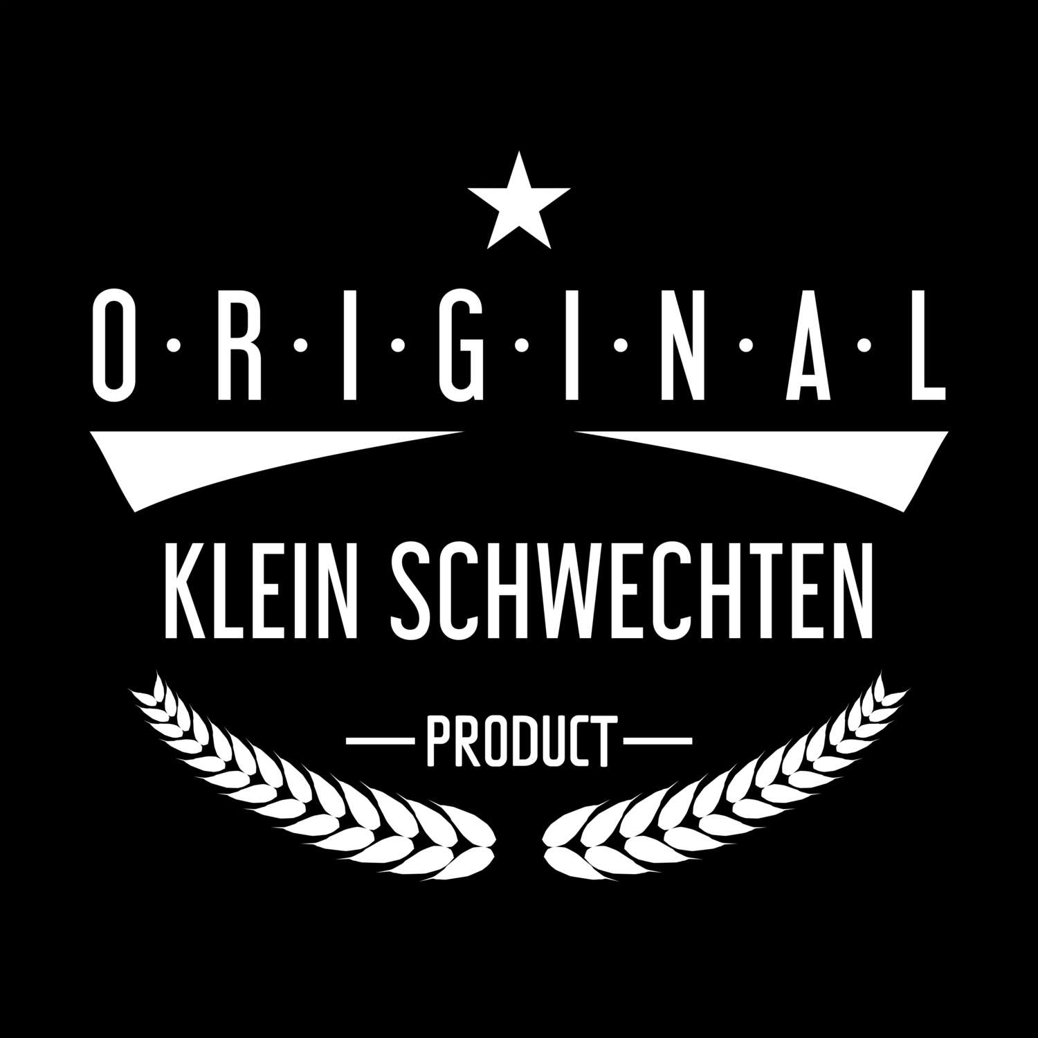 T-Shirt »Original Product« für den Ort »Klein Schwechten«