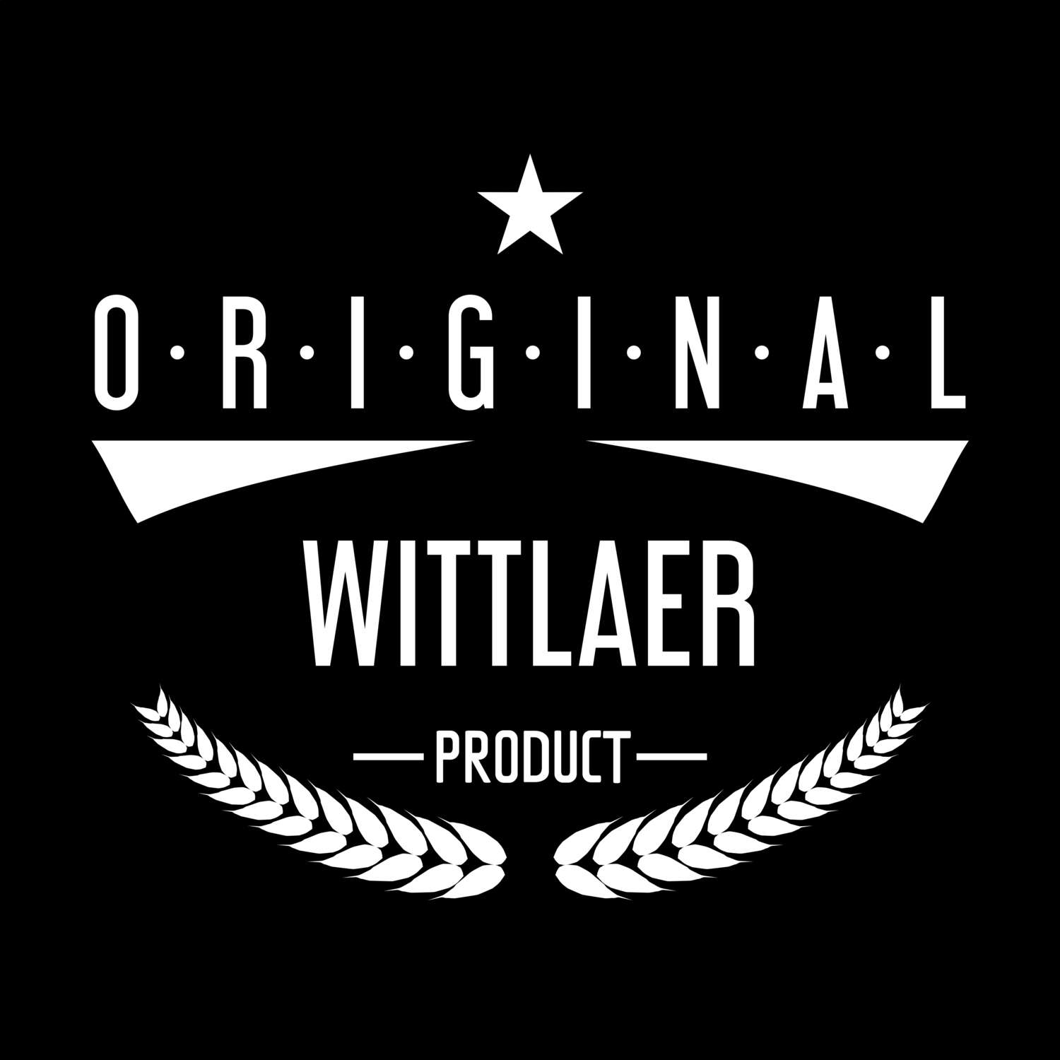 T-Shirt »Original Product« für den Ort »Wittlaer«