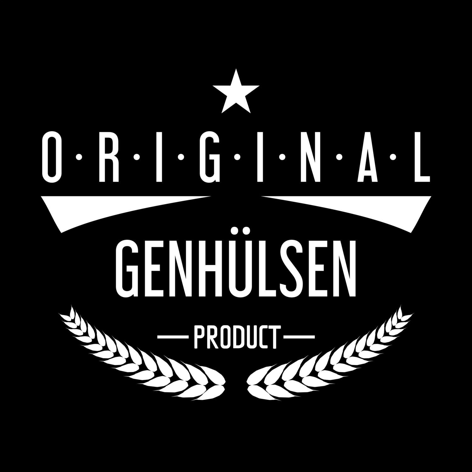 T-Shirt »Original Product« für den Ort »Genhülsen«