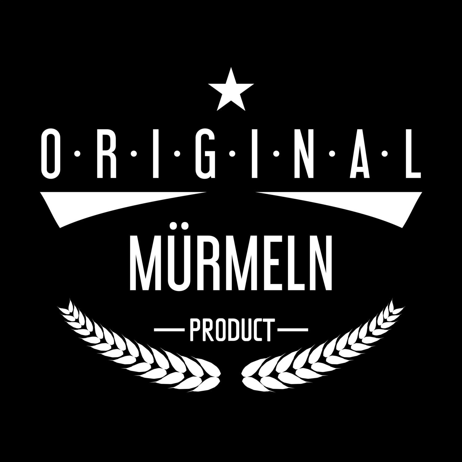 T-Shirt »Original Product« für den Ort »Mürmeln«