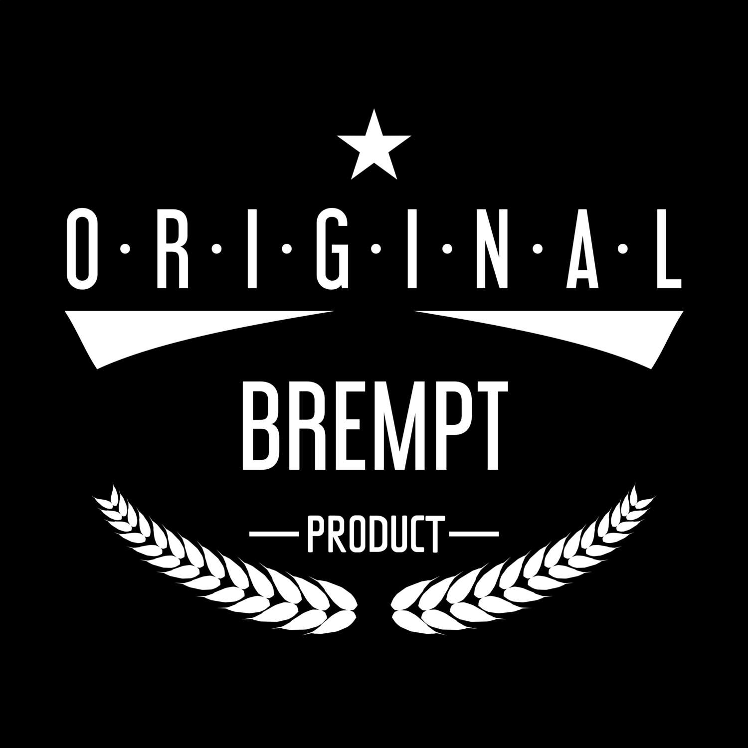 T-Shirt »Original Product« für den Ort »Brempt«