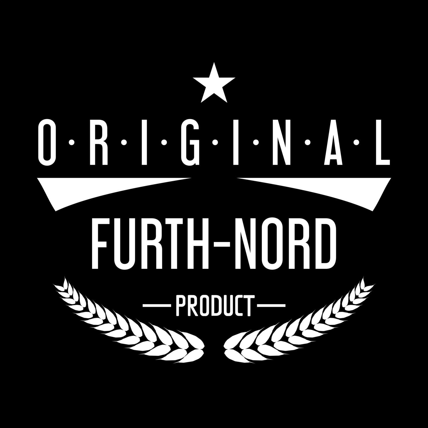 T-Shirt »Original Product« für den Ort »Furth-Nord«