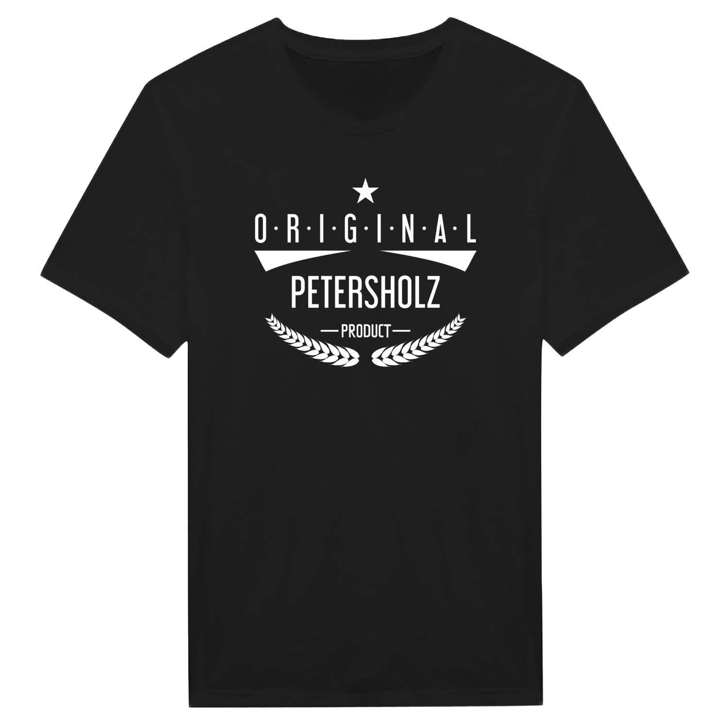 T-Shirt »Original Product« für den Ort »Petersholz«