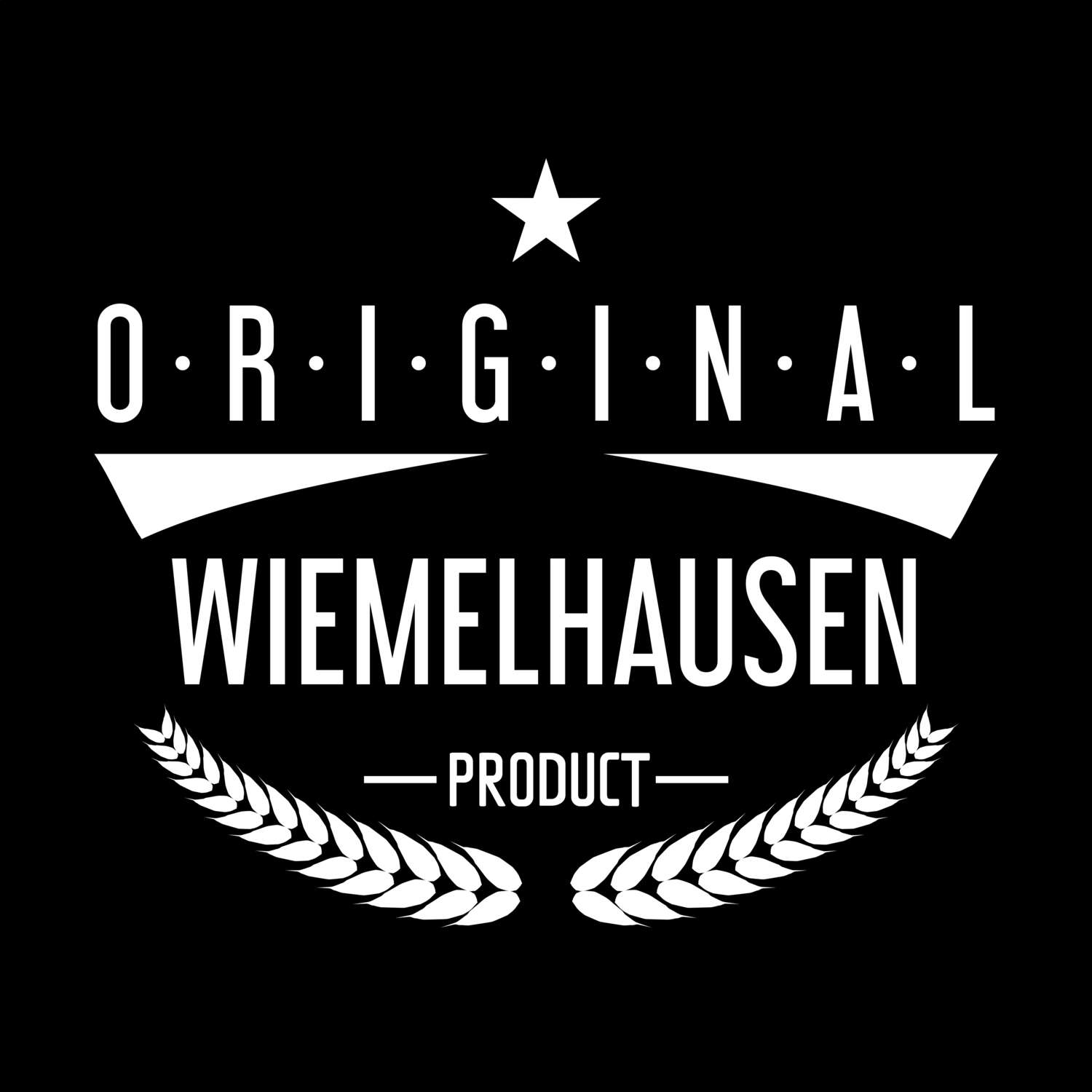 T-Shirt »Original Product« für den Ort »Wiemelhausen«