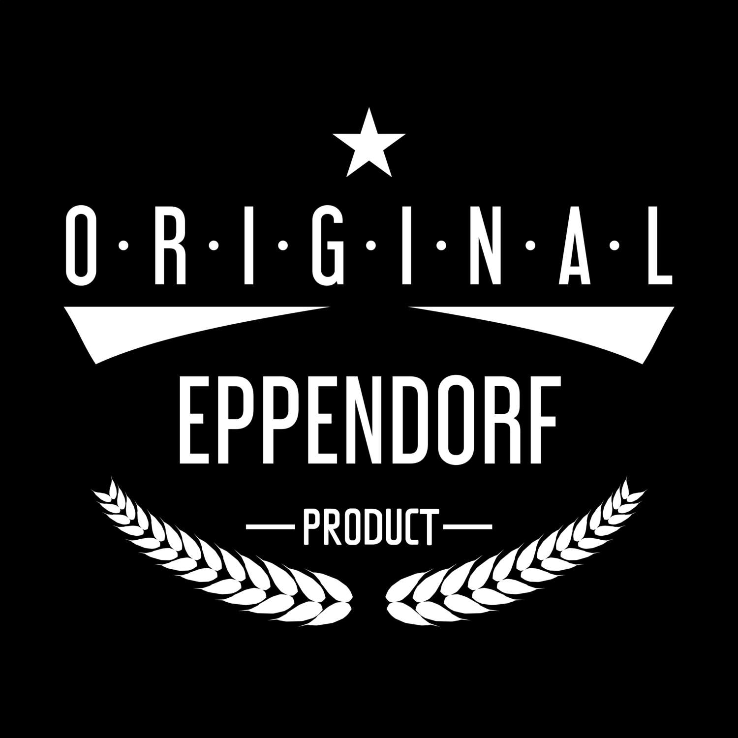 T-Shirt »Original Product« für den Ort »Eppendorf«