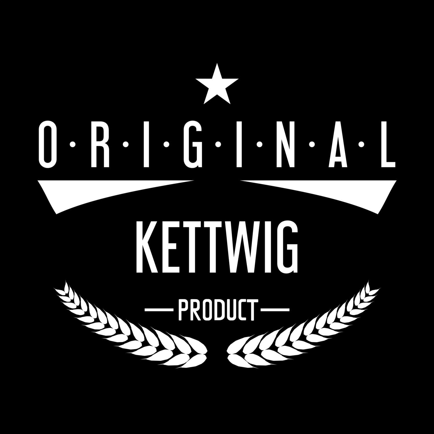 T-Shirt »Original Product« für den Ort »Kettwig«