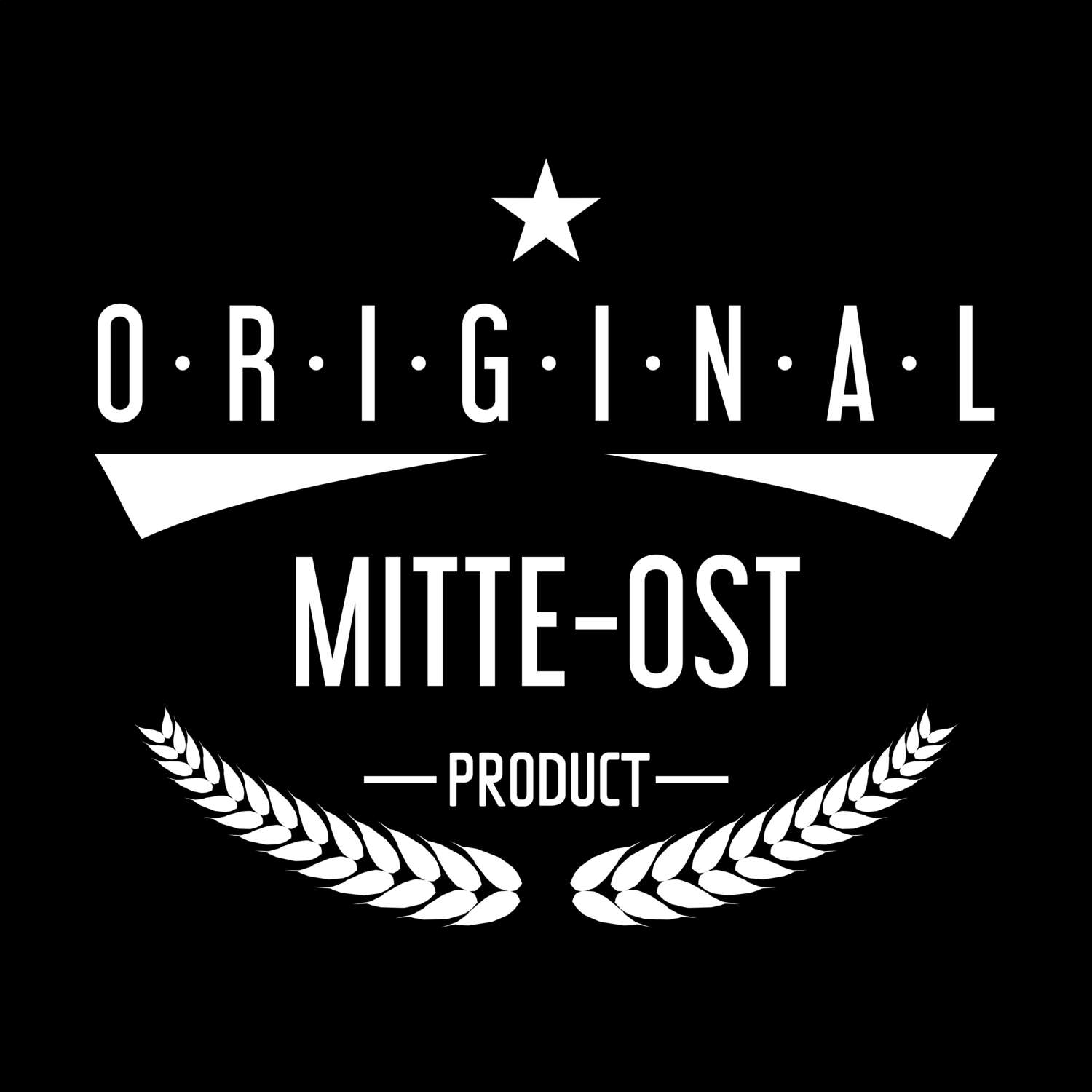 T-Shirt »Original Product« für den Ort »Mitte-Ost«