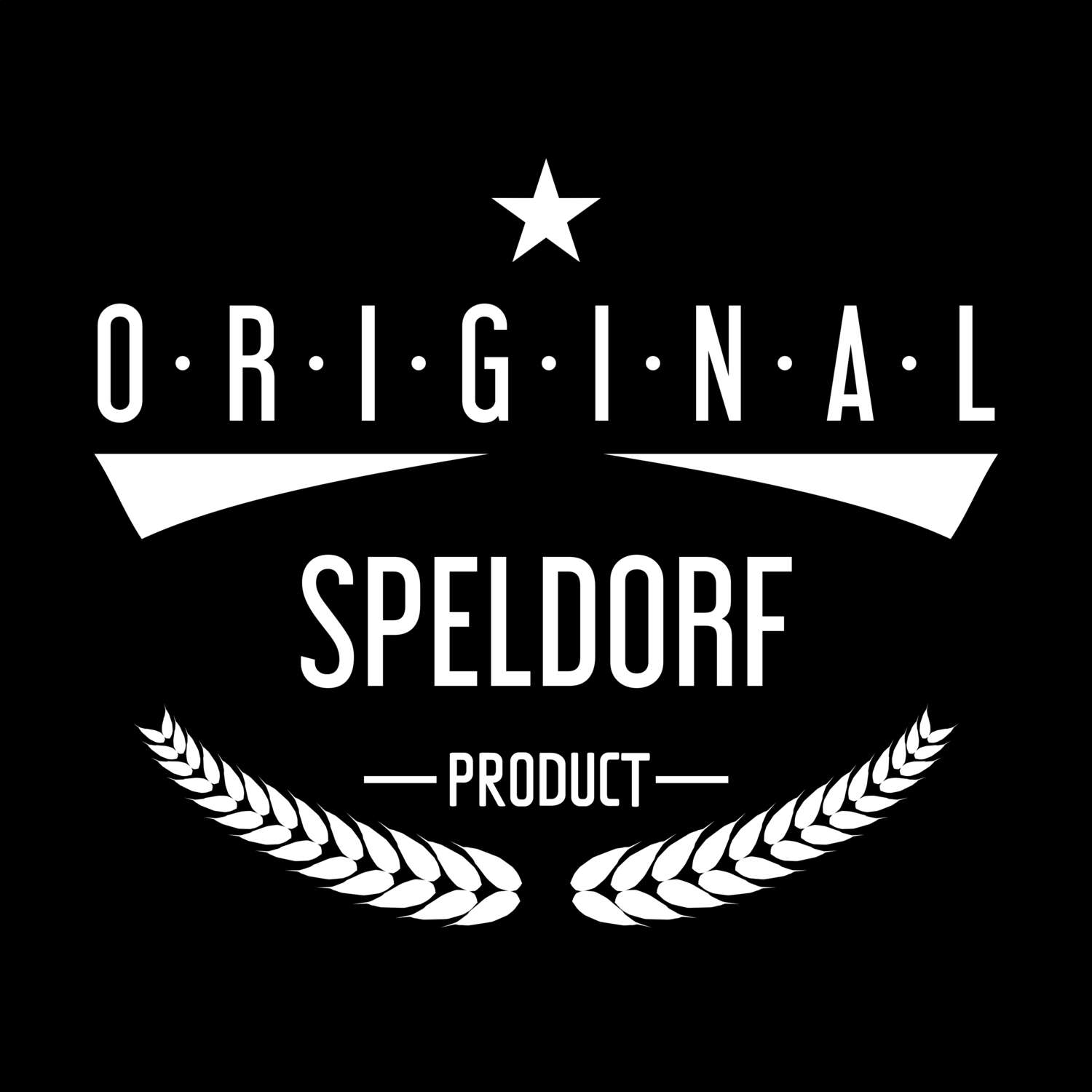 T-Shirt »Original Product« für den Ort »Speldorf«