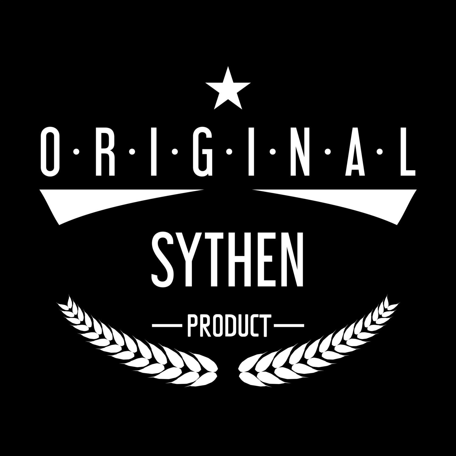 T-Shirt »Original Product« für den Ort »Sythen«