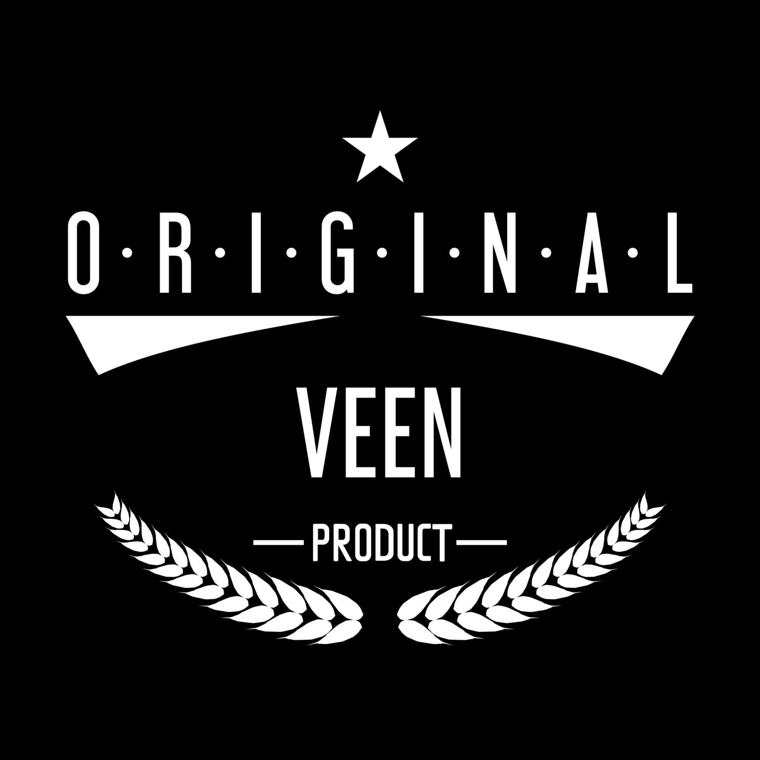 T-Shirt »Original Product« für den Ort »Veen«