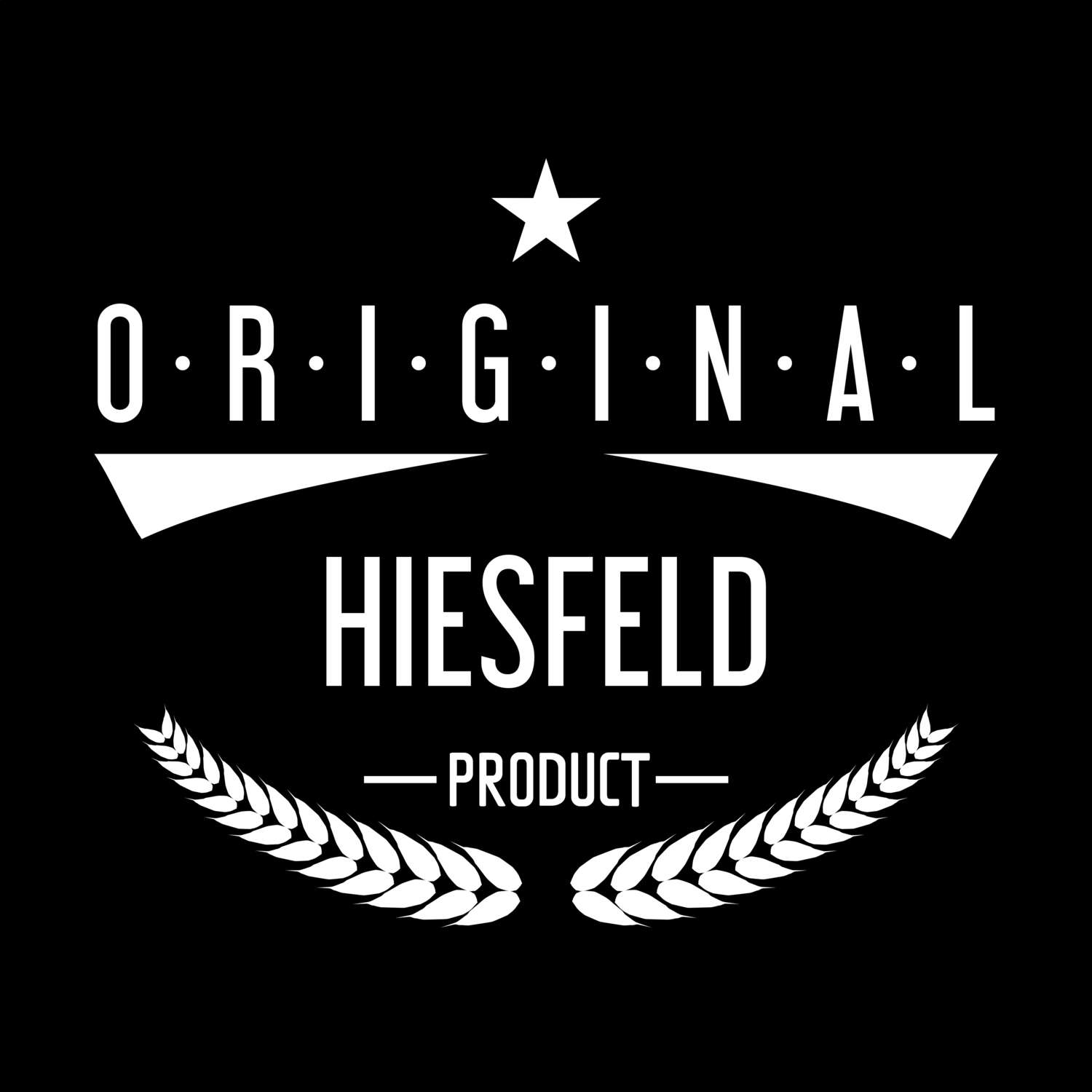 T-Shirt »Original Product« für den Ort »Hiesfeld«