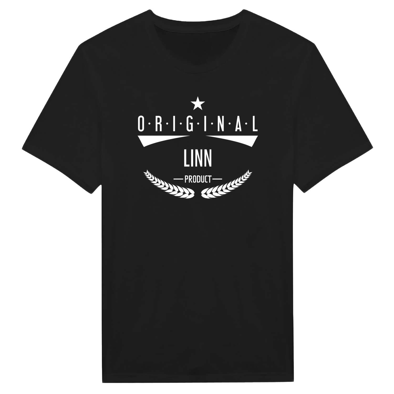 T-Shirt »Original Product« für den Ort »Linn«