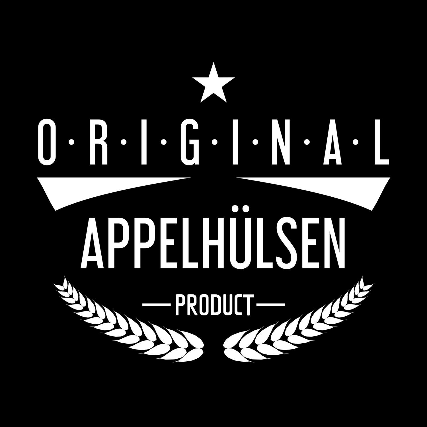 T-Shirt »Original Product« für den Ort »Appelhülsen«