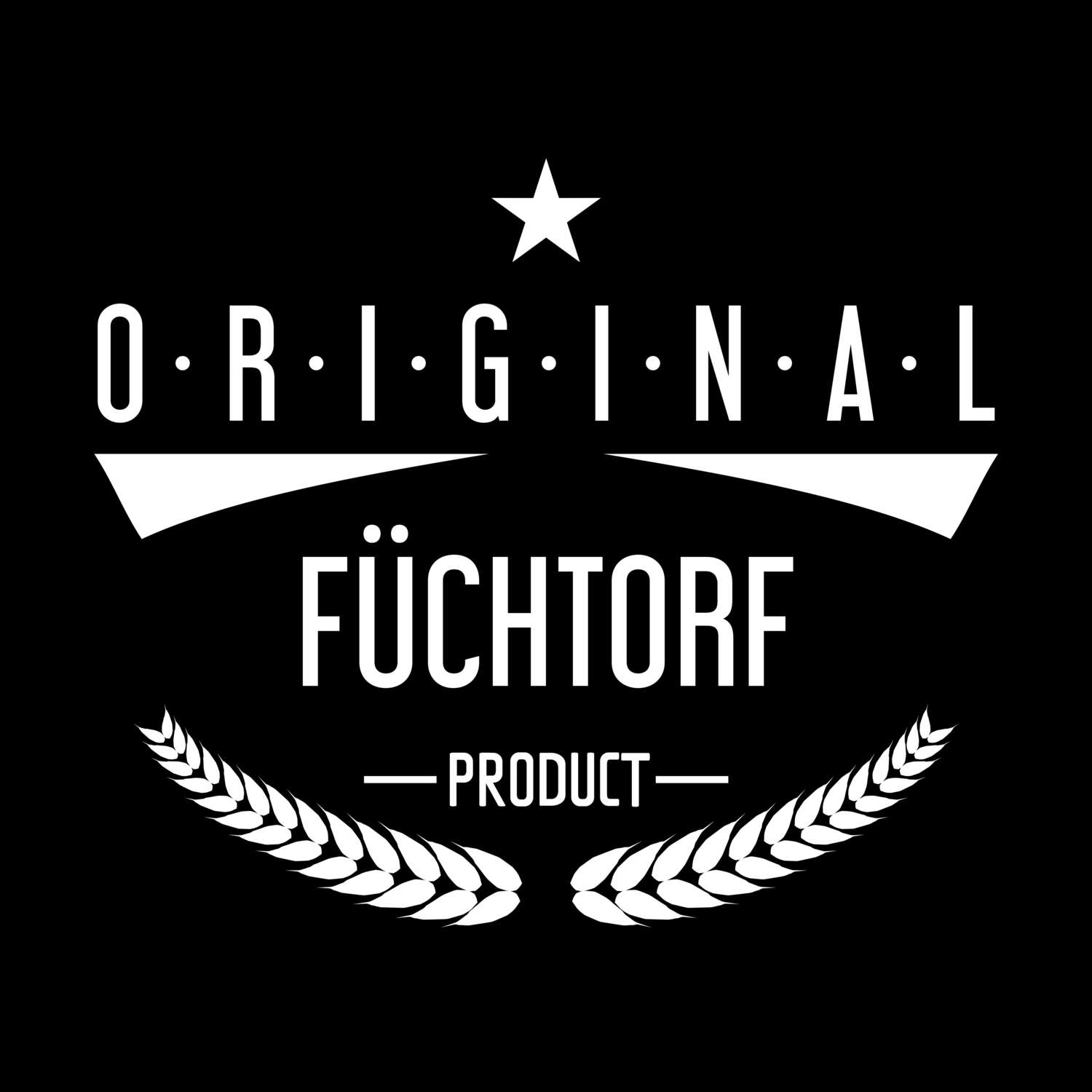 T-Shirt »Original Product« für den Ort »Füchtorf«