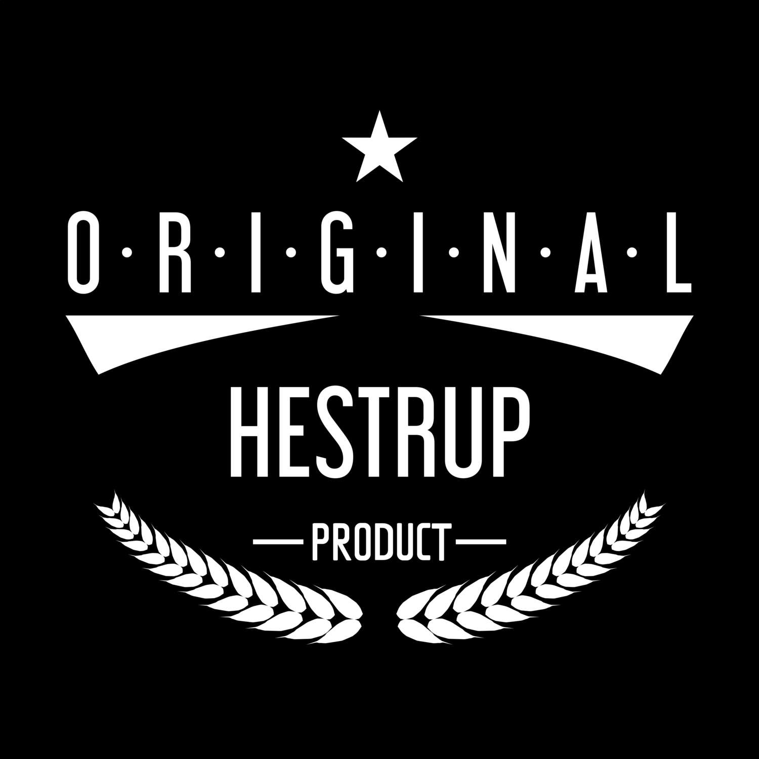 T-Shirt »Original Product« für den Ort »Hestrup«