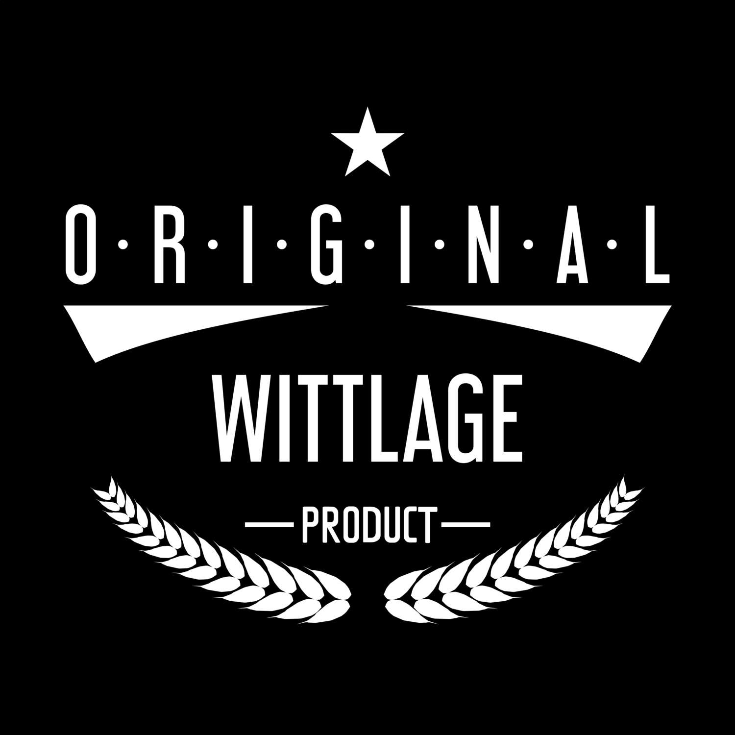 T-Shirt »Original Product« für den Ort »Wittlage«